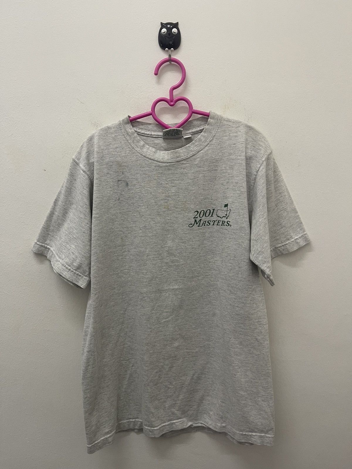 The Masters Rare Vintage MASTERS 2001 Golf with Champions Name Tee Size US S / EU 44-46 / 1 - 3 Thumbnail