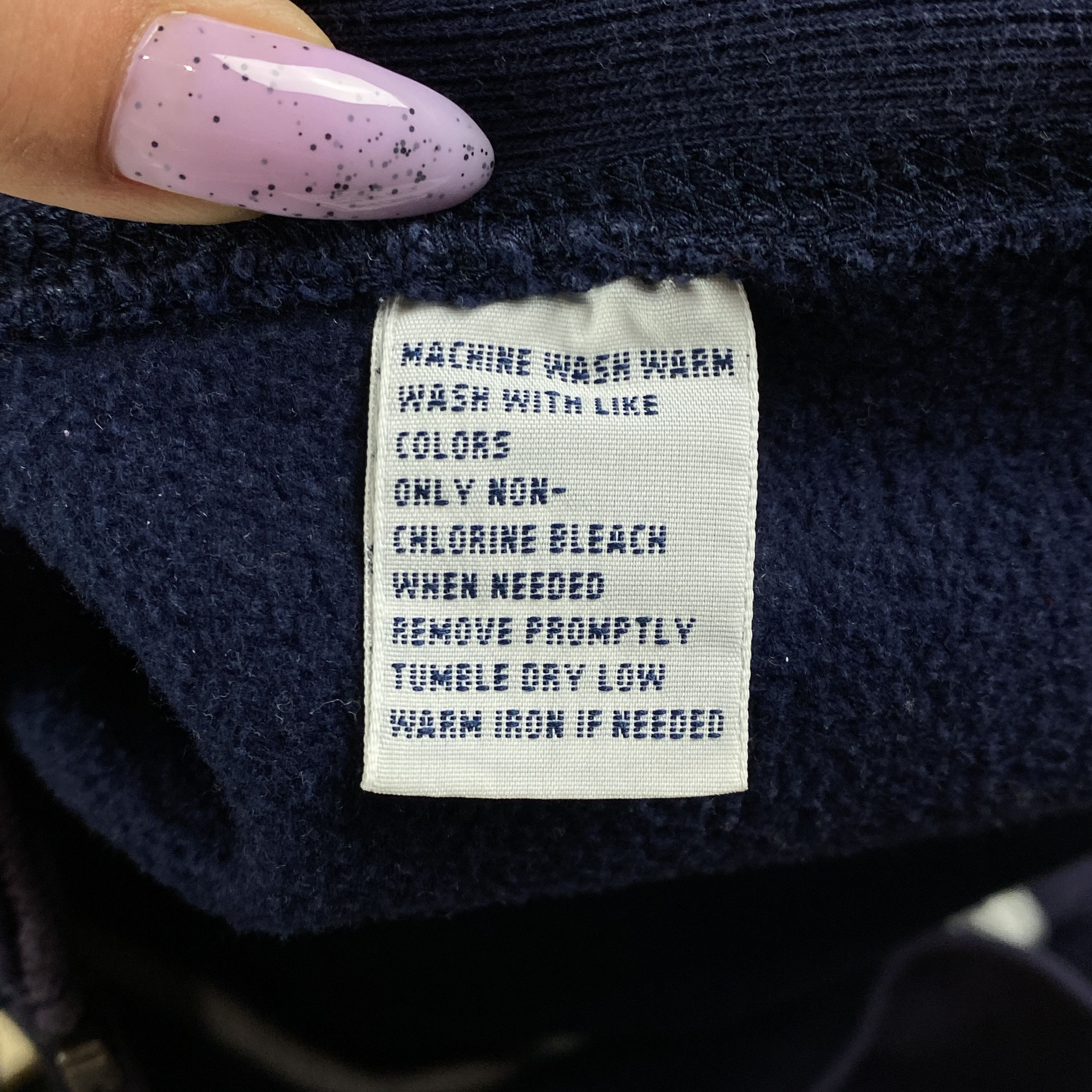Polo Ralph Lauren × Ralph Lauren Mens Hoodies Polo Ralph Lauren Vintage Full Zip Size S Blue Size US S / EU 44-46 / 1 - 6 Thumbnail
