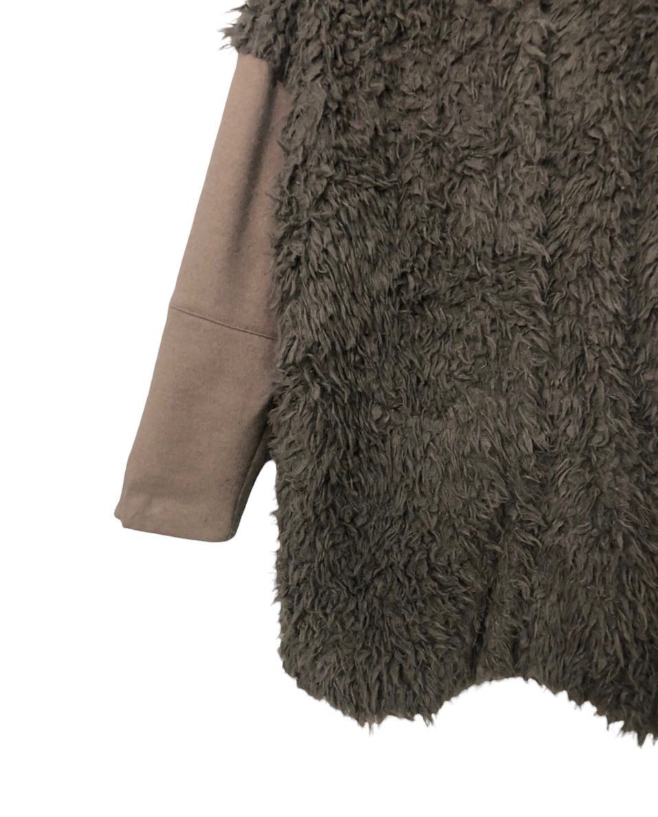 Japanese Brand Vintage Azul By Moussy Button Ups Soft Fur Fashion Jacket Size US L / EU 52-54 / 3 - 3 Thumbnail