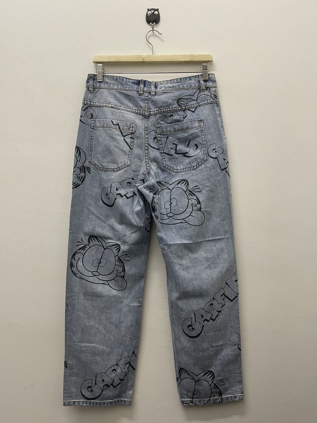 Cartoon Network Rare GARFIELD X H&M Paws Spell Out Full All Over Print Size US 30 / EU 46 - 1 Thumbnail