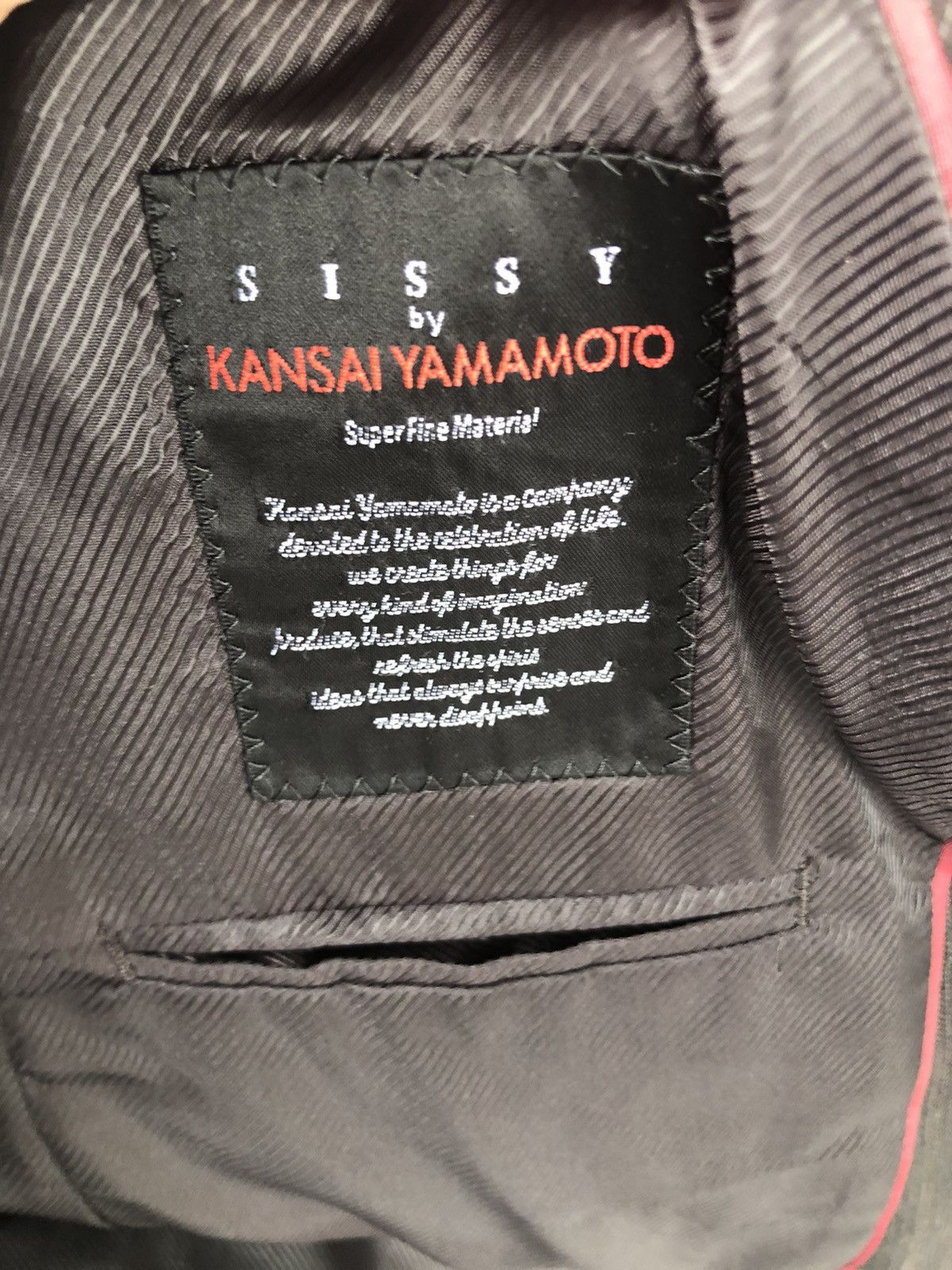 Kansai Yamamoto Vintage Kansai Yamamoto Coat Jacket Size US M / EU 48-50 / 2 - 10 Thumbnail