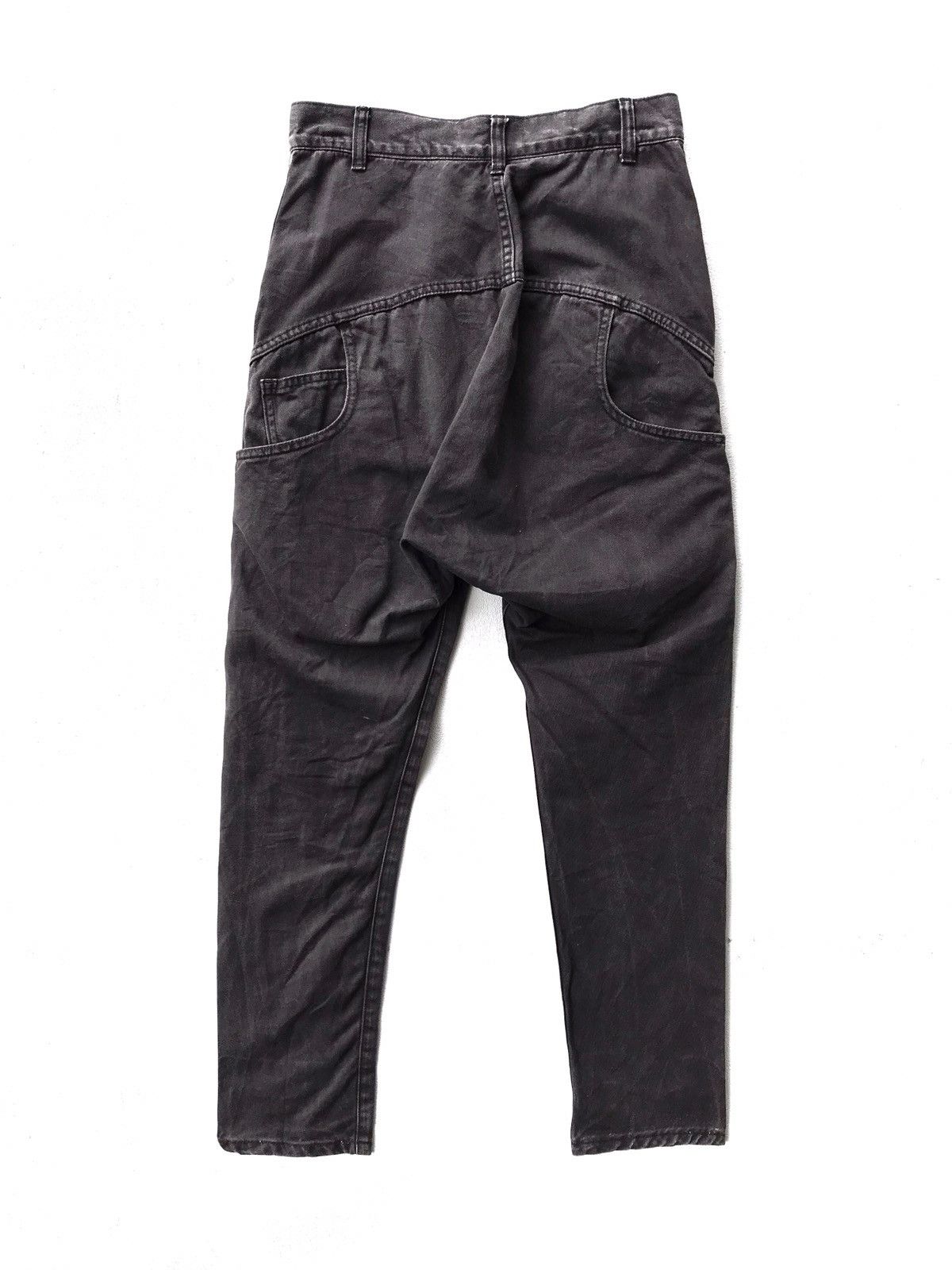 Issey Miyake Miyake Design Studio Mercibeaucoup Drop Crotch Slim Pant Size US 28 / EU 44 - 10 Thumbnail