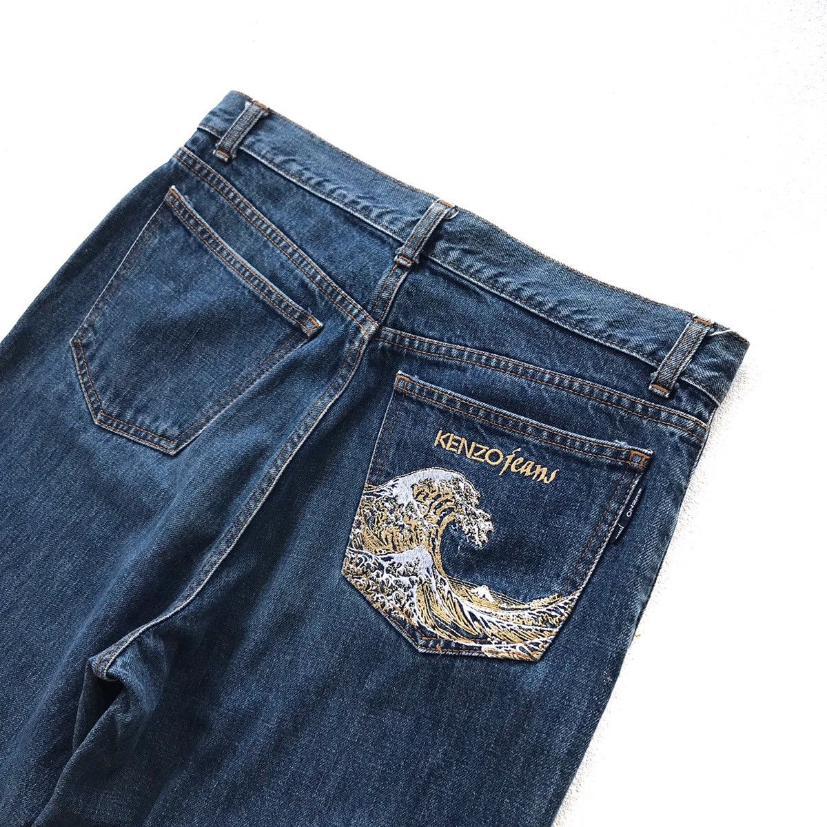 Kenzo Made in Japan Kenzo Denim Jeans Size US 31 - 8 Thumbnail