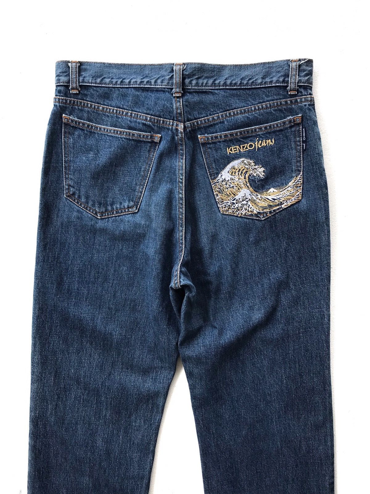 Kenzo Made in Japan Kenzo Denim Jeans Size US 31 - 1 Thumbnail