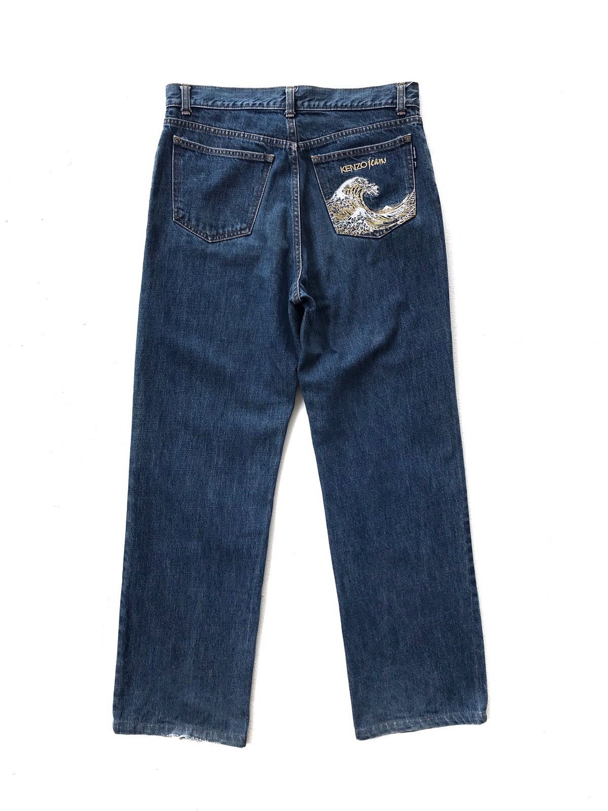 Kenzo Made in Japan Kenzo Denim Jeans Size US 31 - 7 Thumbnail