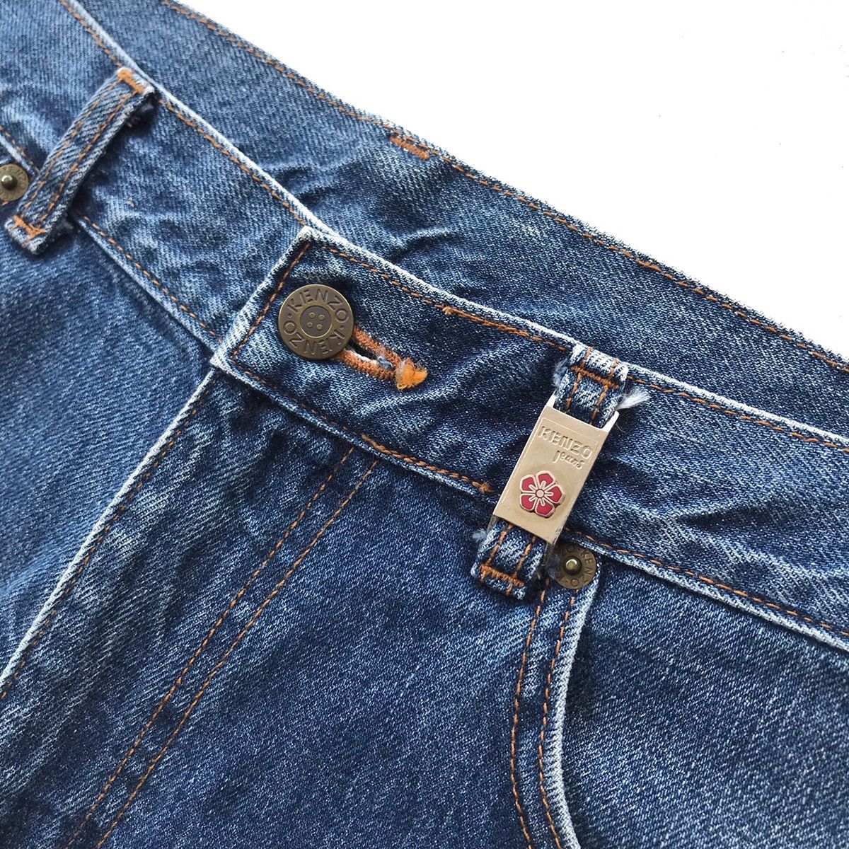 Kenzo Made in Japan Kenzo Denim Jeans Size US 31 - 4 Thumbnail