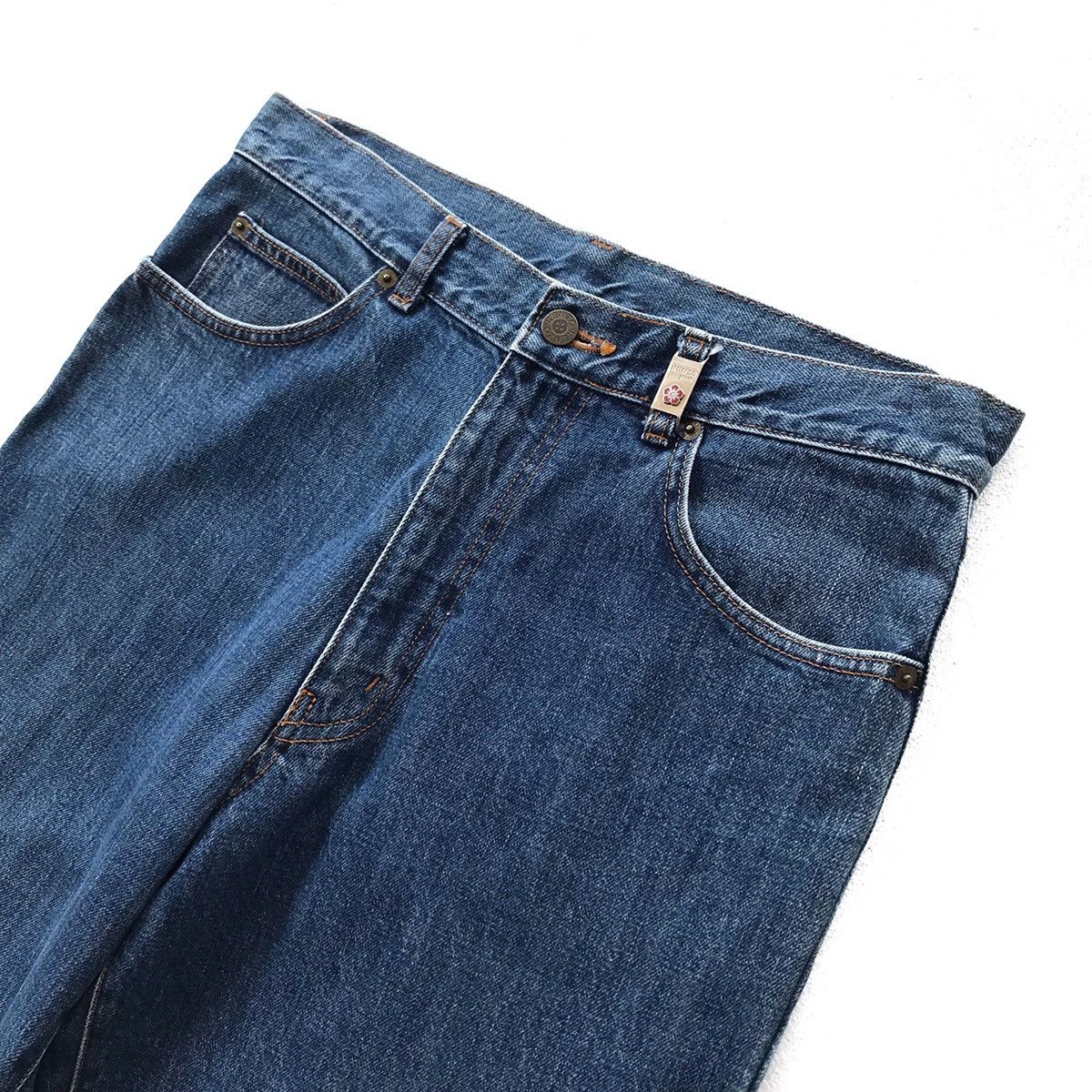 Kenzo Made in Japan Kenzo Denim Jeans Size US 31 - 3 Thumbnail