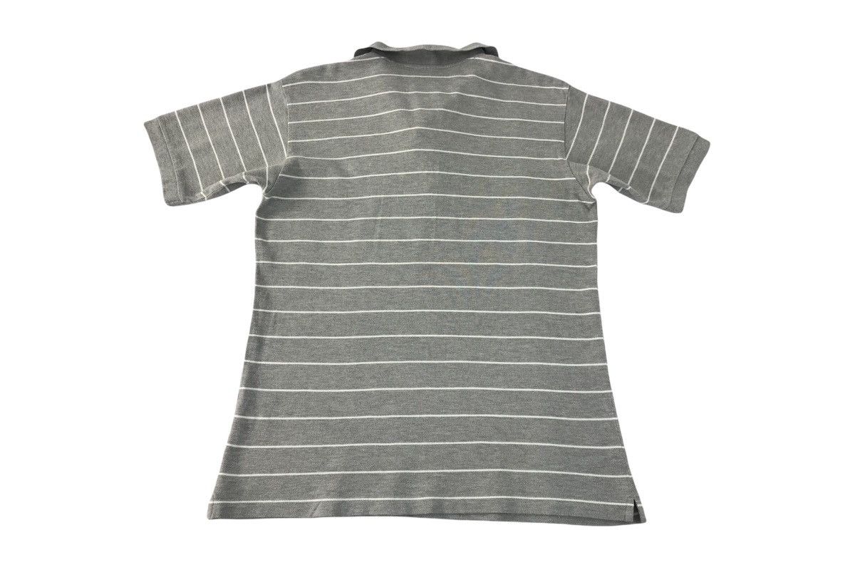 Japanese Brand Vintage Keith Haring Logo Striped Polo Tee Size US M / EU 48-50 / 2 - 2 Thumbnail