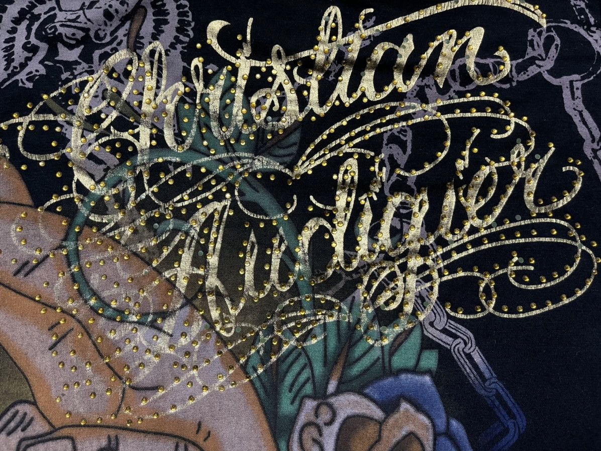 Christian Audigier × Ed Hardy × Vintage Christian Audigier Ed Hardy vintage Y2K longsleeve Size US L / EU 52-54 / 3 - 4 Thumbnail