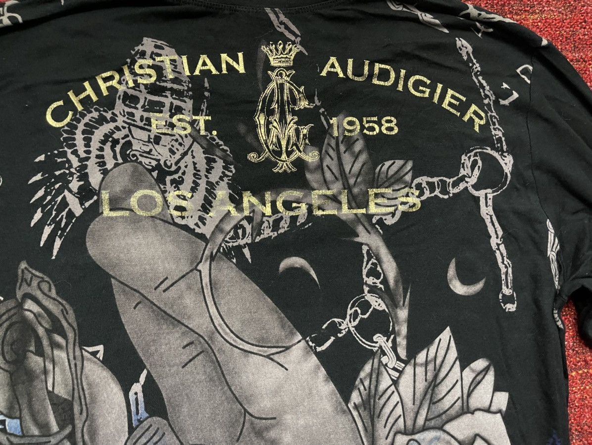 Christian Audigier × Ed Hardy × Vintage Christian Audigier Ed Hardy vintage Y2K longsleeve Size US L / EU 52-54 / 3 - 8 Thumbnail