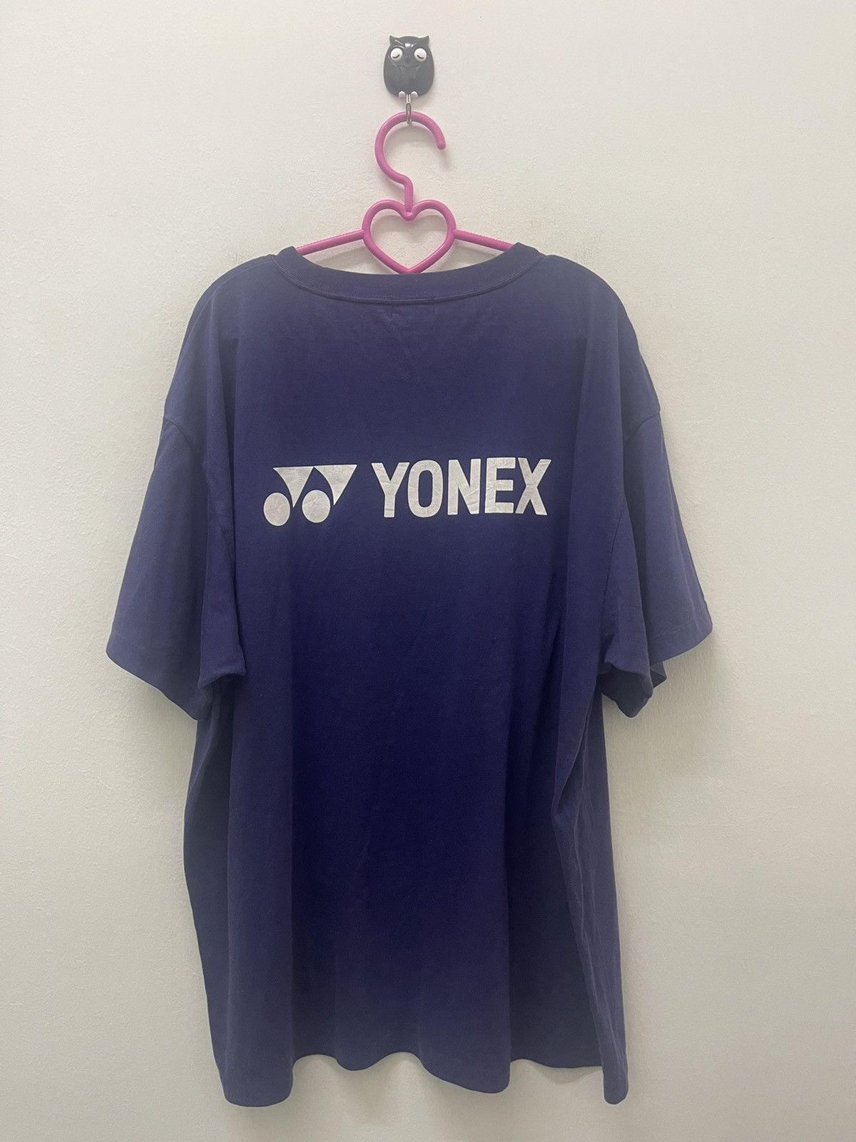 Japanese Brand Rare Vintage YONEX Made in Japan Spell Out Big Logo Size US XL / EU 56 / 4 - 6 Thumbnail