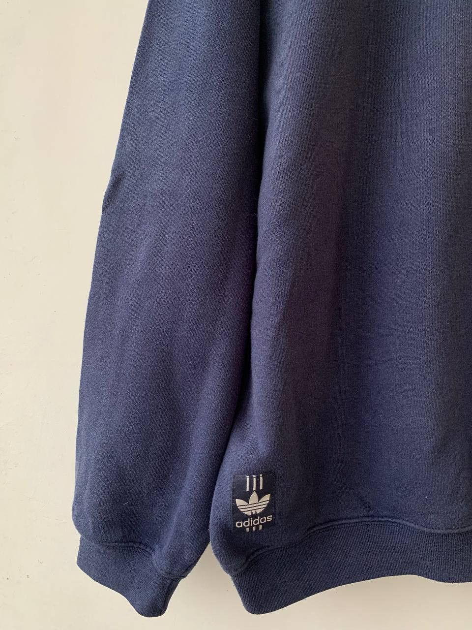 Adidas × Vintage Adidas Vintage Sweatshirt 80-90x Size US L / EU 52-54 / 3 - 4 Thumbnail