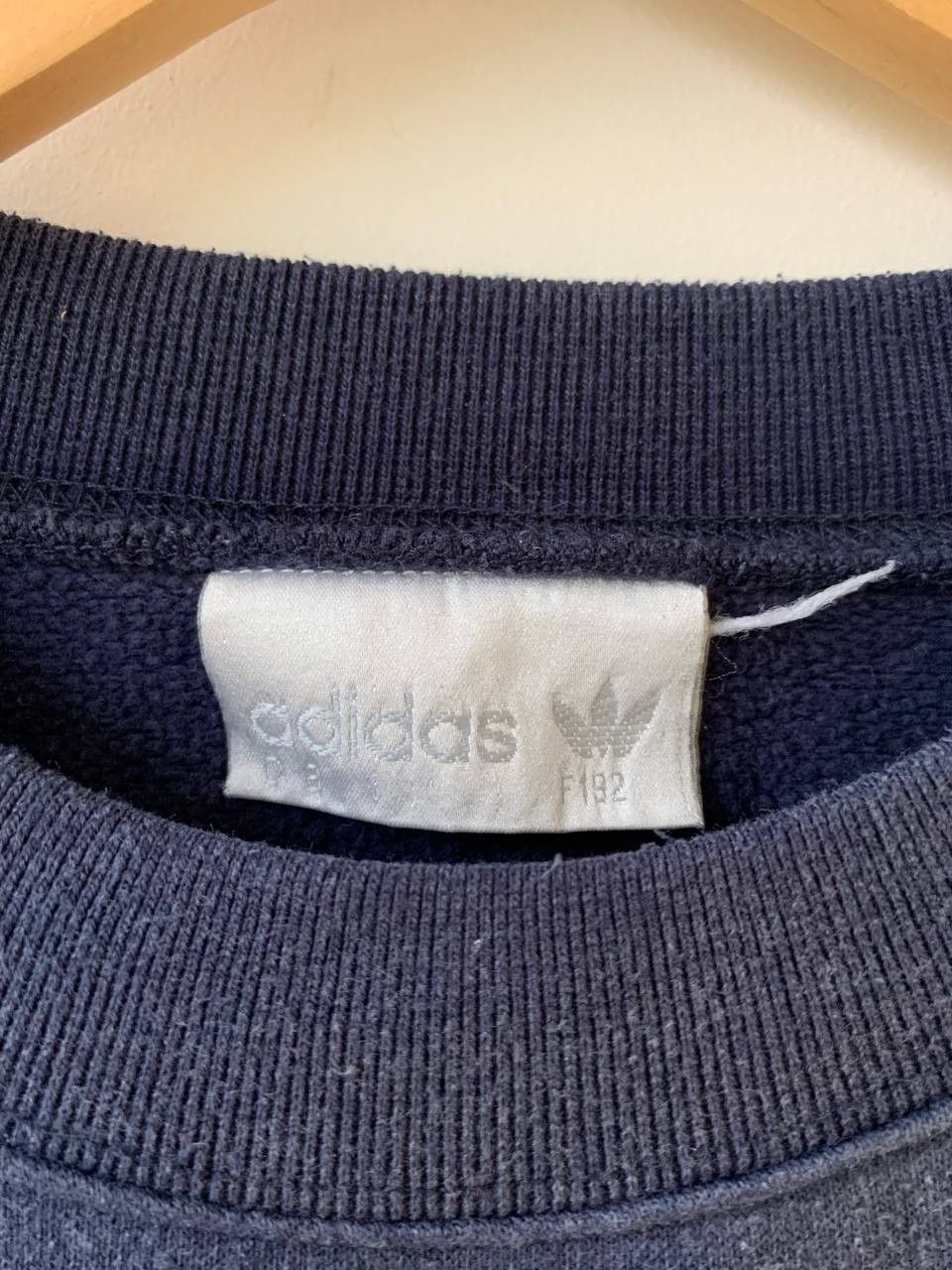 Adidas × Vintage Adidas Vintage Sweatshirt 80-90x Size US L / EU 52-54 / 3 - 2 Thumbnail