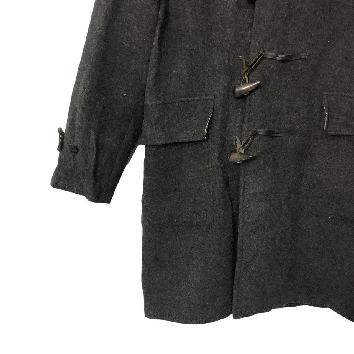 Burberry Vintage Burberry Black Label Duffle Hoodie Coat Jacket Size US L / EU 52-54 / 3 - 4 Thumbnail