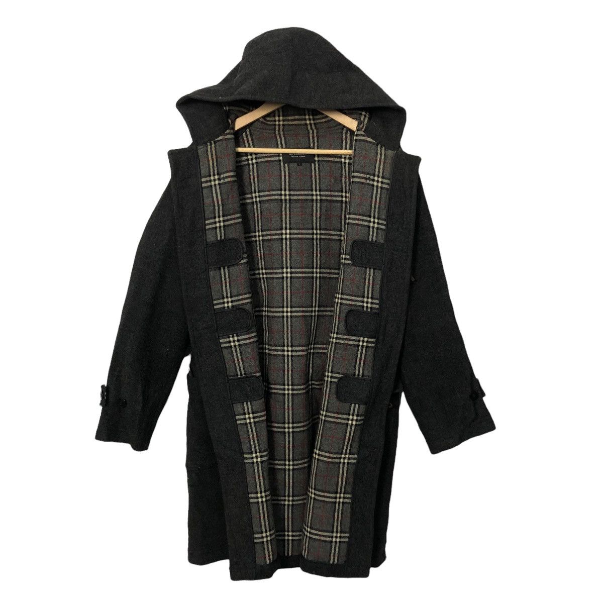 Burberry Vintage Burberry Black Label Duffle Hoodie Coat Jacket Size US L / EU 52-54 / 3 - 1 Thumbnail