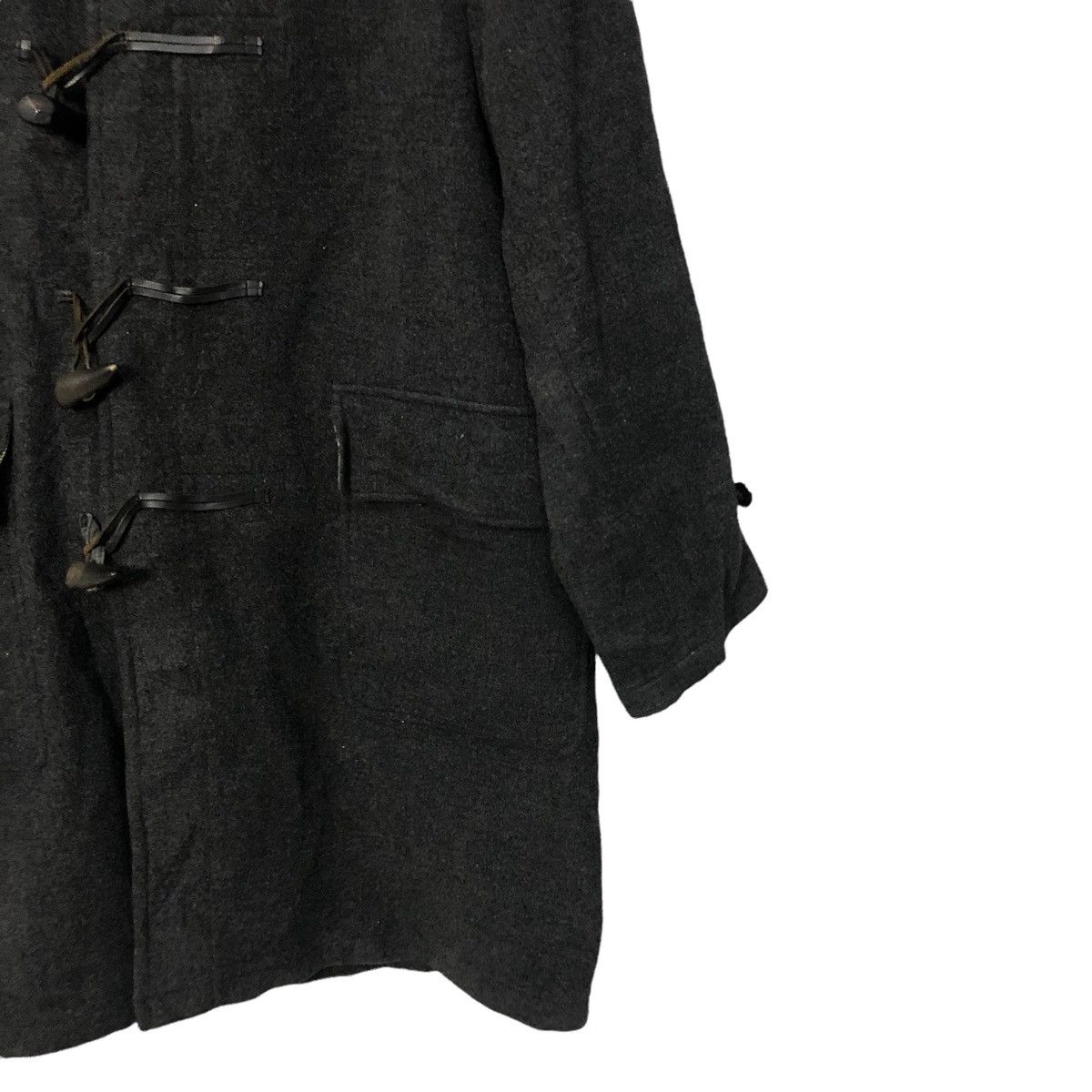 Burberry Vintage Burberry Black Label Duffle Hoodie Coat Jacket Size US L / EU 52-54 / 3 - 3 Thumbnail