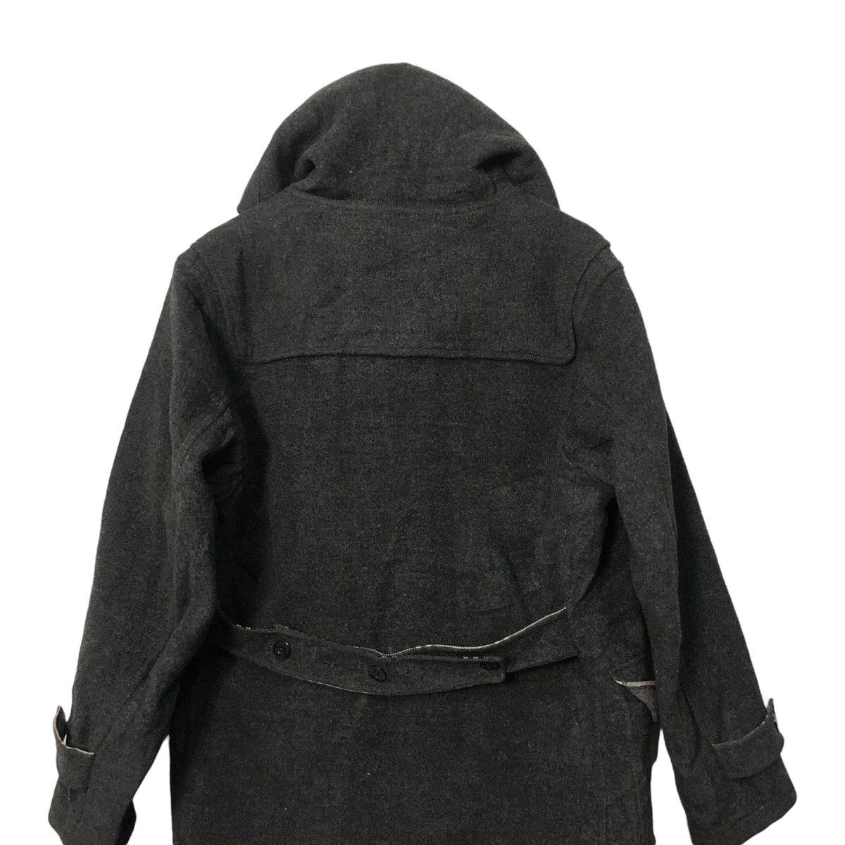 Burberry Vintage Burberry Black Label Duffle Hoodie Coat Jacket Size US L / EU 52-54 / 3 - 9 Thumbnail