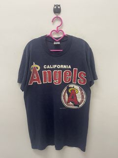 Anaheim Angels Vintage Sandknit Baseball Jersey 42 
