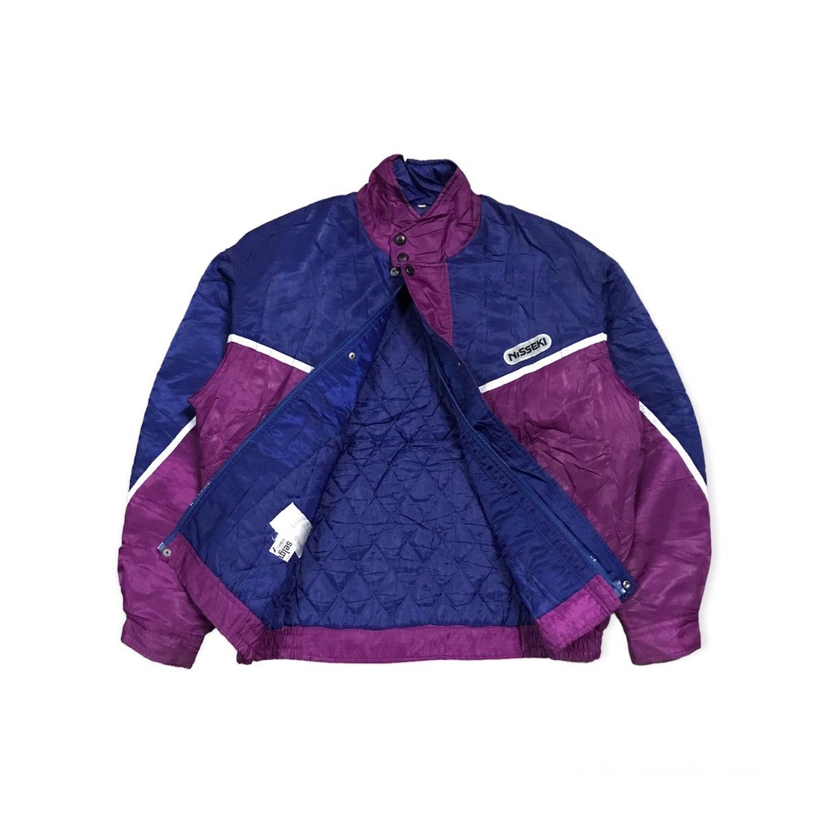 image of Nisseki Impul Racing Team Jacket Porsche in Purple Blue, Men's (Size Large)