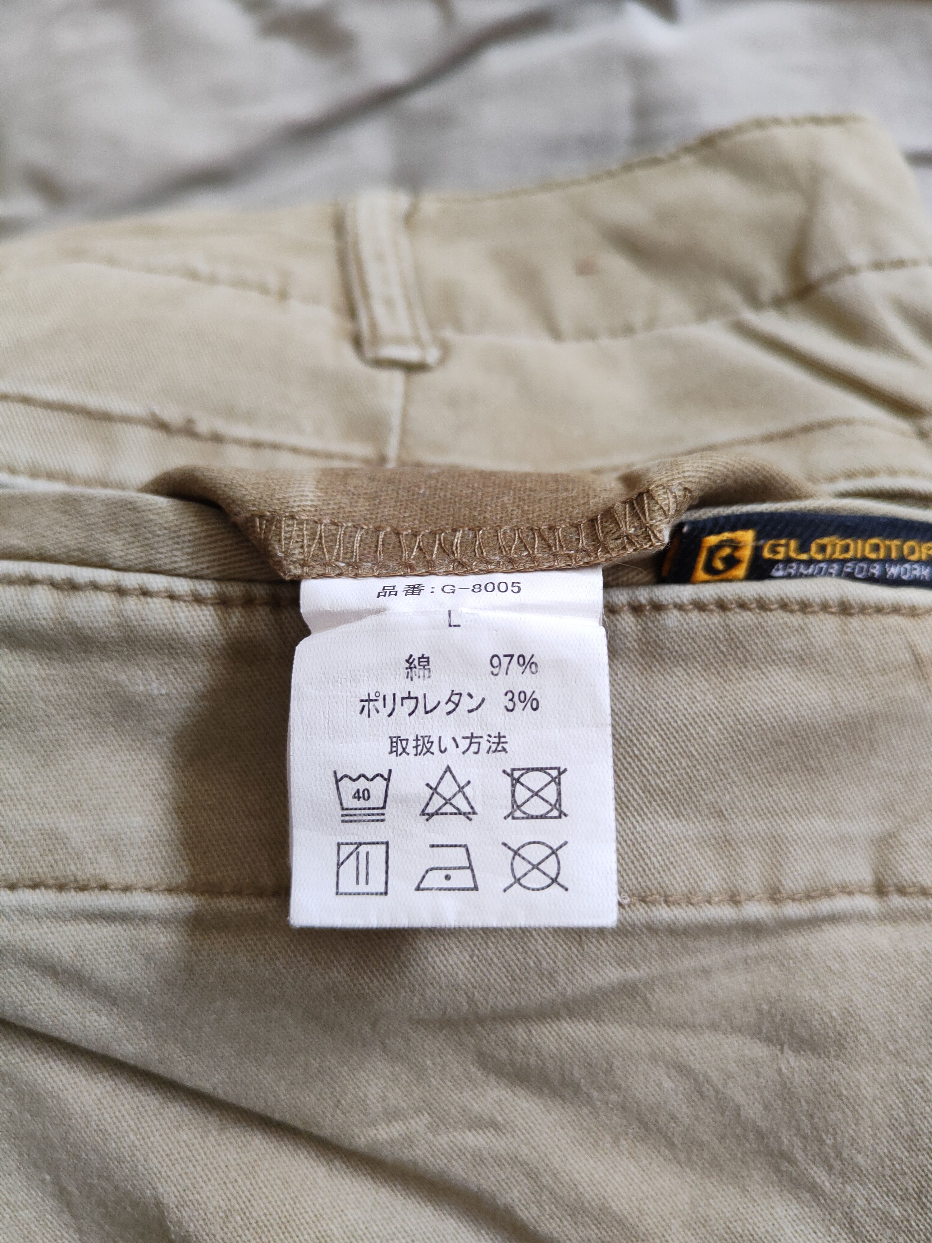 Japanese Brand × Vintage Gladiator Work Brown Multi Pocket Tactical Cargo Pants #5315 Size US 31 - 12 Thumbnail