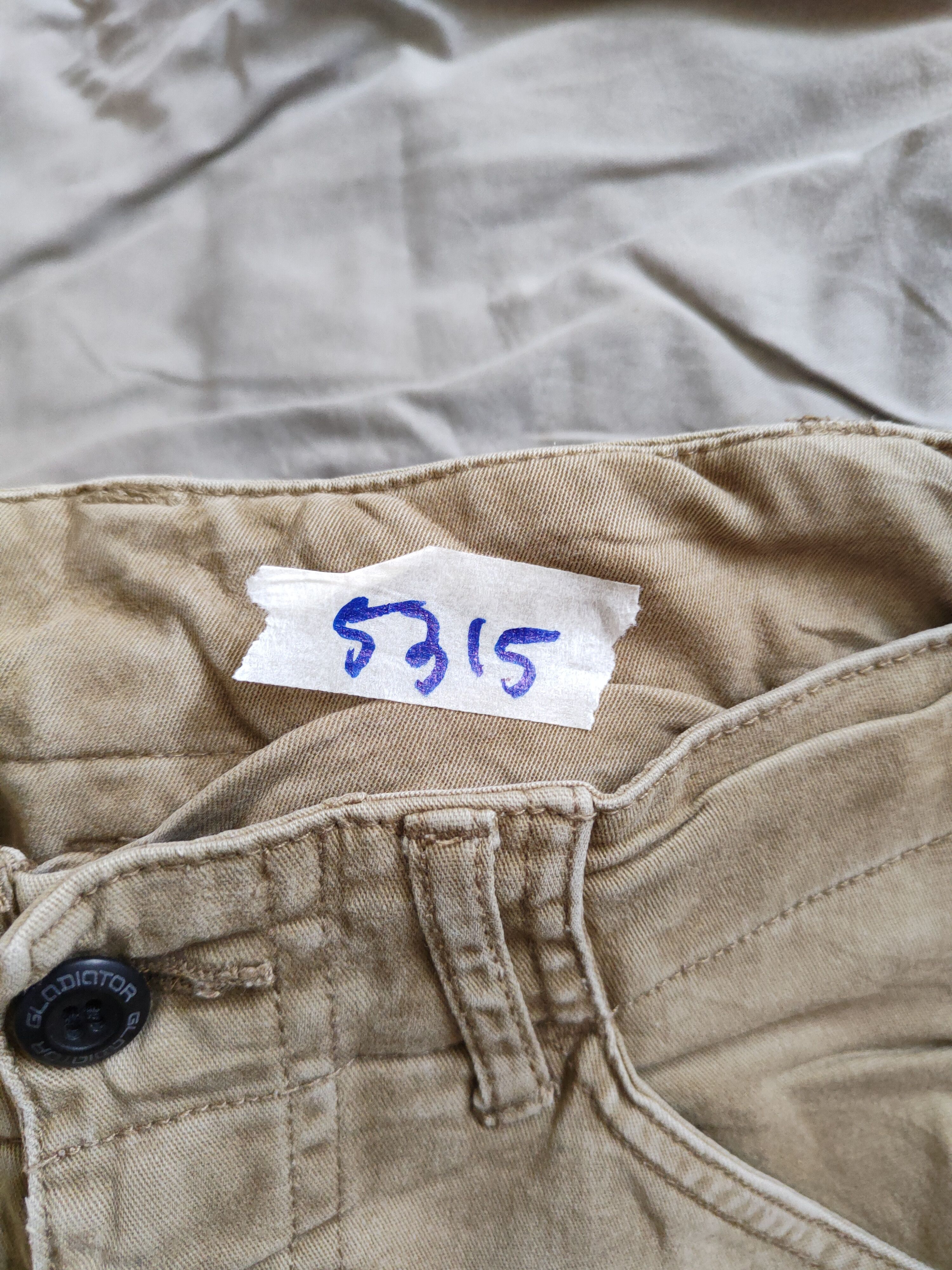 Japanese Brand × Vintage Gladiator Work Brown Multi Pocket Tactical Cargo Pants #5315 Size US 31 - 14 Thumbnail