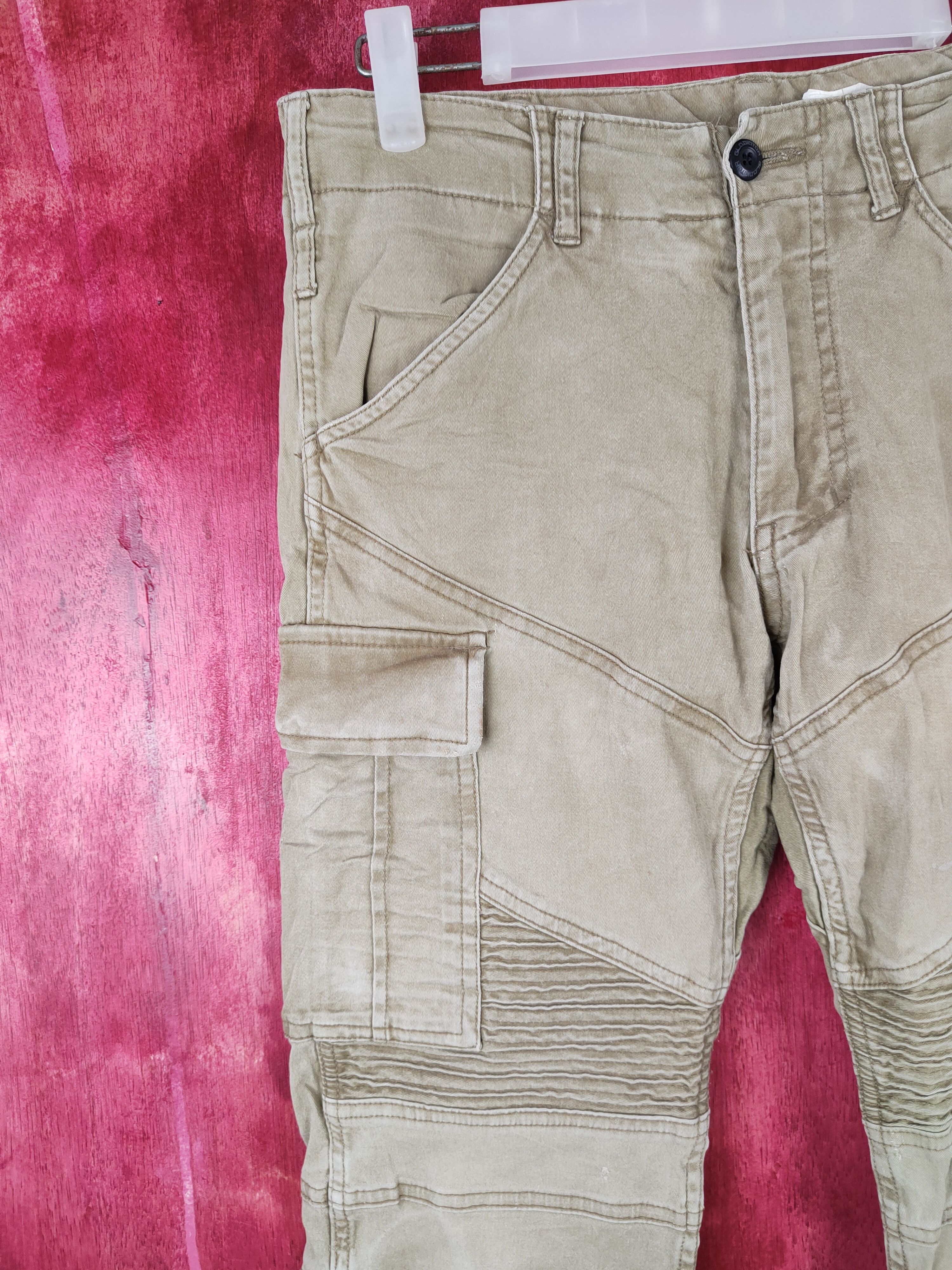 Japanese Brand × Vintage Gladiator Work Brown Multi Pocket Tactical Cargo Pants #5315 Size US 31 - 3 Thumbnail