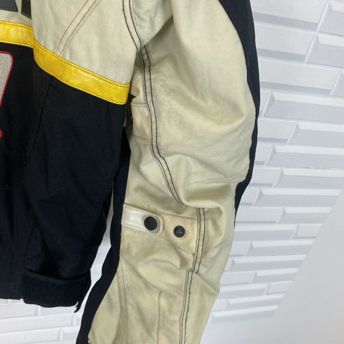 YELLOW CORN YELLOW CORN SLEDGE HAMMER PRO STOCK MOTORCYLE RACING JACKET Size US L / EU 52-54 / 3 - 14 Thumbnail