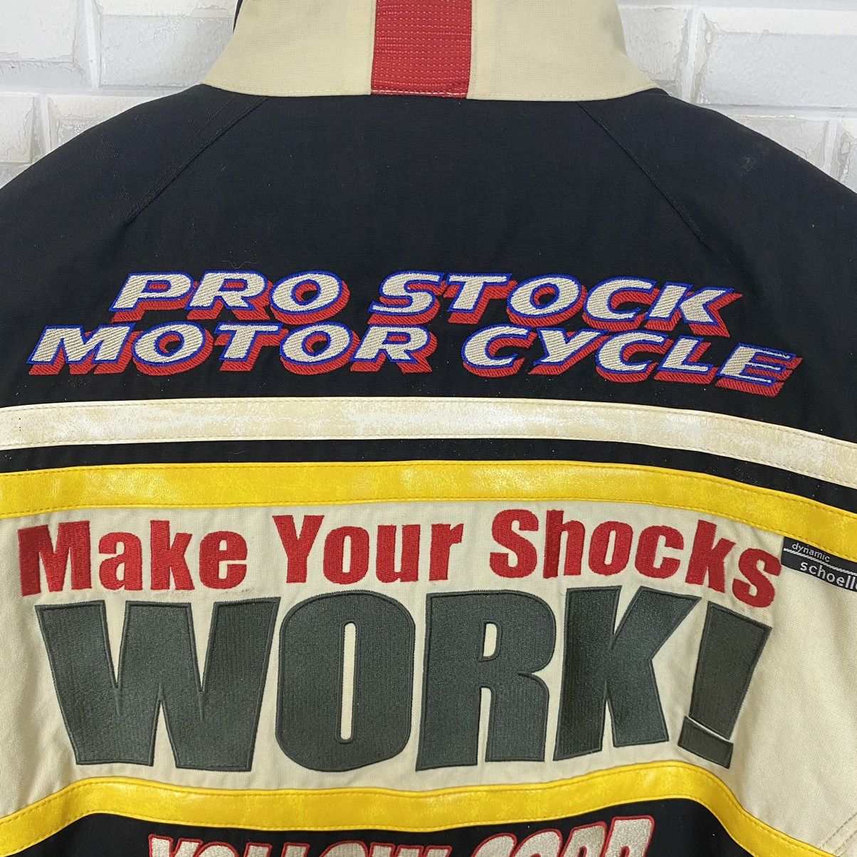 YELLOW CORN YELLOW CORN SLEDGE HAMMER PRO STOCK MOTORCYLE RACING JACKET Size US L / EU 52-54 / 3 - 12 Thumbnail