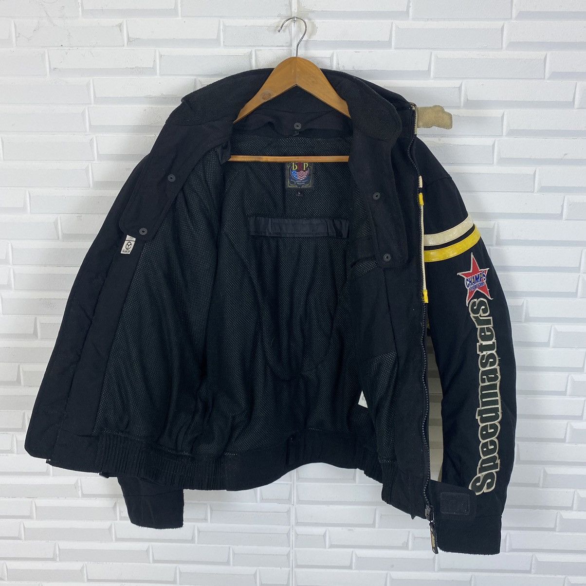 YELLOW CORN YELLOW CORN SLEDGE HAMMER PRO STOCK MOTORCYLE RACING JACKET Size US L / EU 52-54 / 3 - 17 Thumbnail