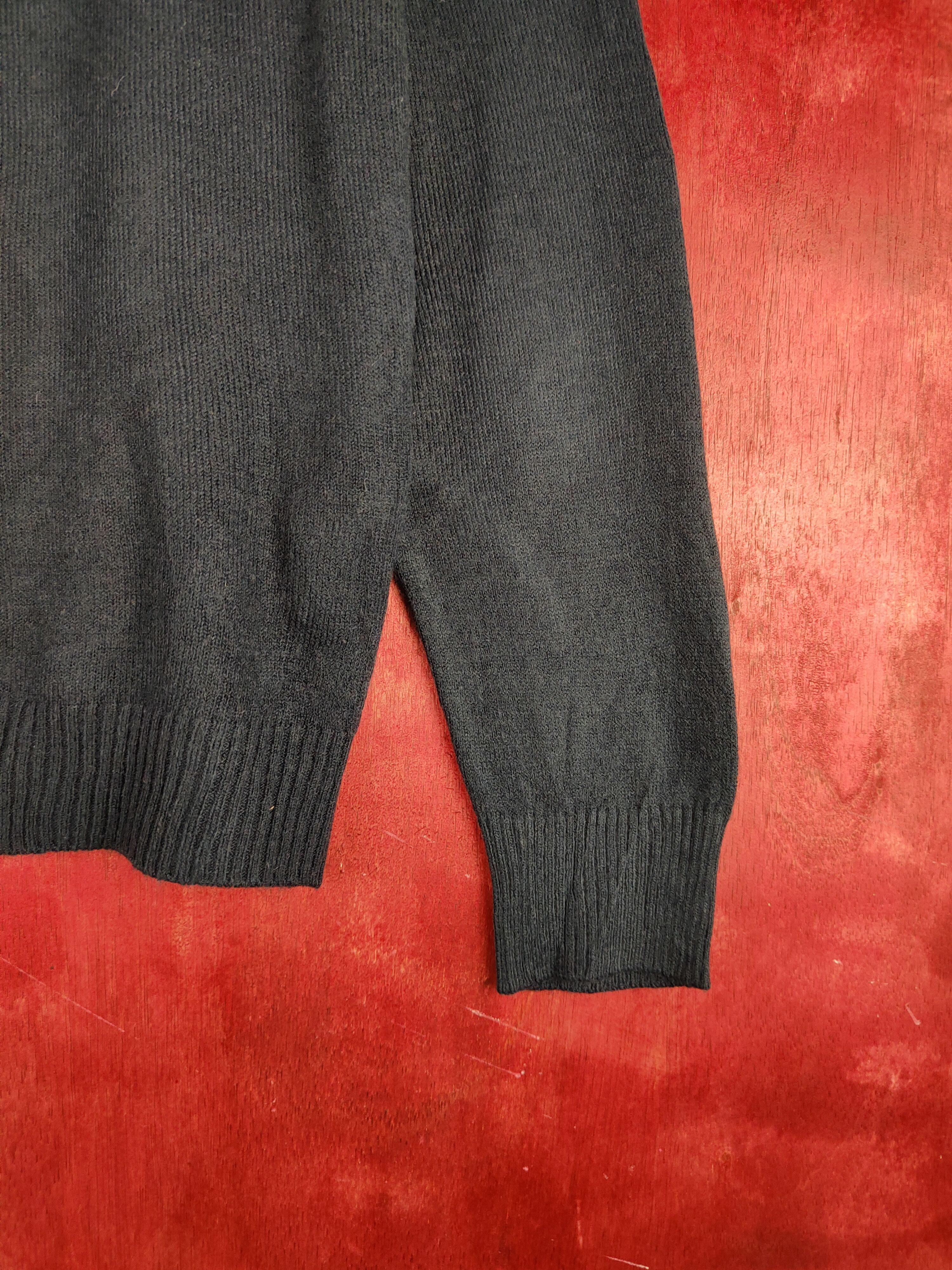 Japanese Brand Pageboy Dark Blue Cardigan knitwear japan vintage #S892 Size M / US 6-8 / IT 42-44 - 7 Thumbnail