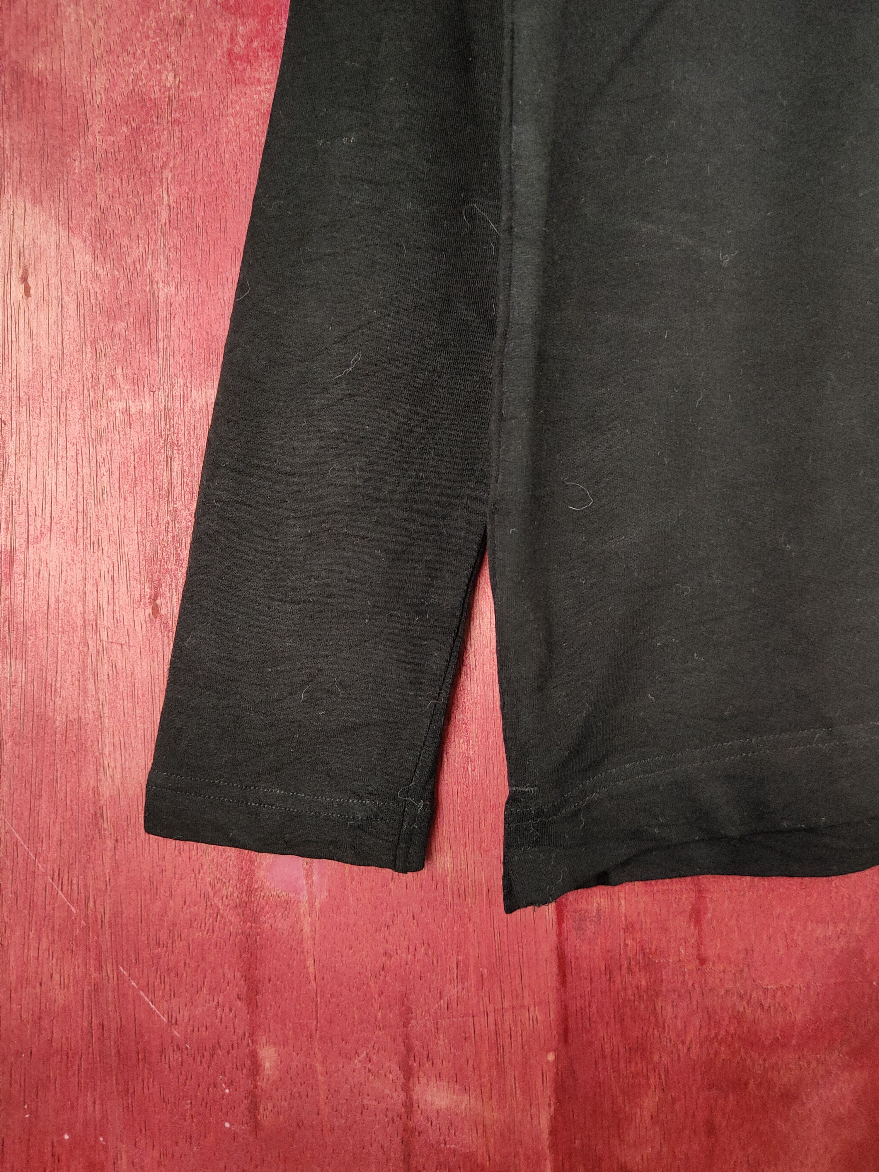 Japanese Brand Closshi Black Cardigan knitwear japan thin #S890 Size M / US 6-8 / IT 42-44 - 4 Thumbnail
