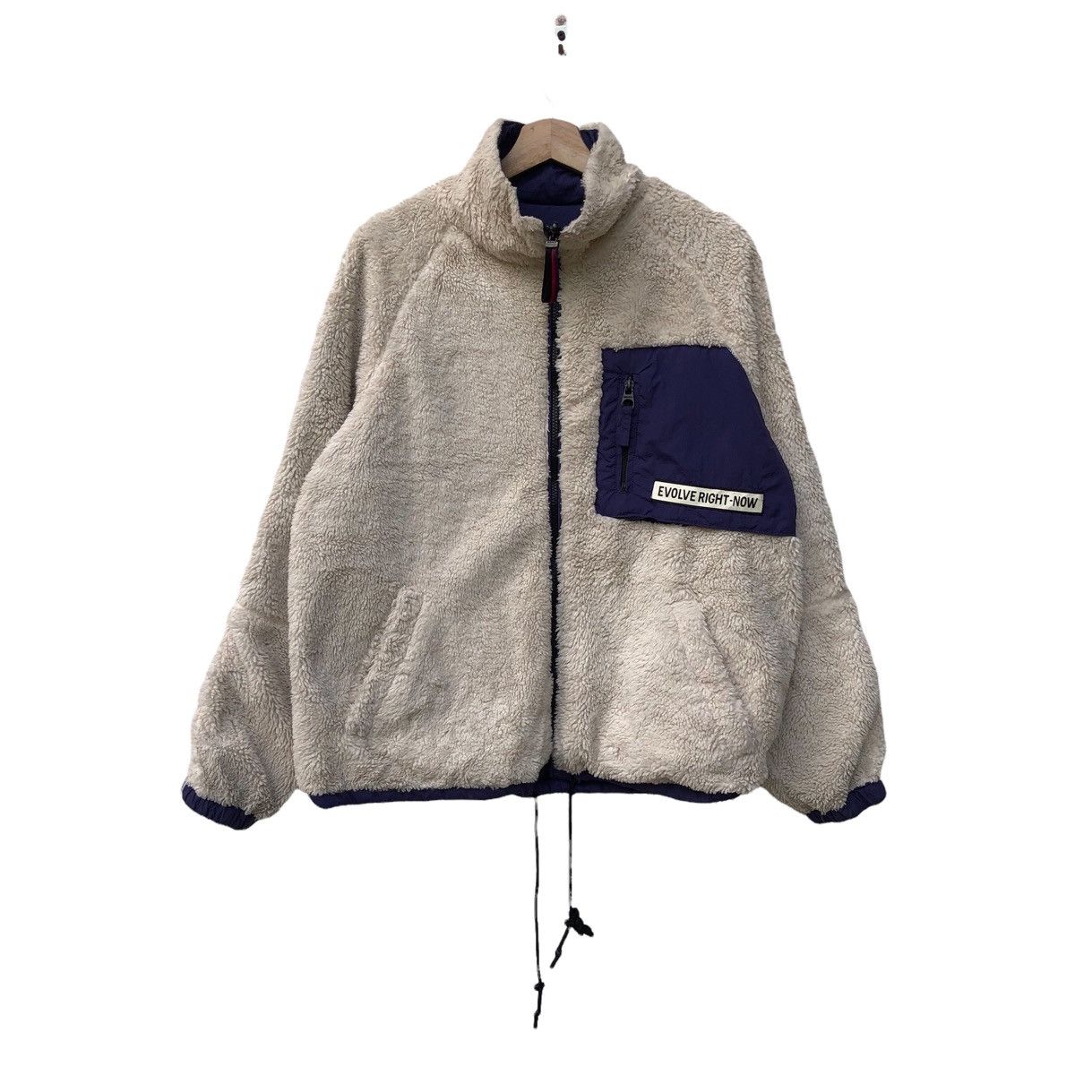 Bershka BERSHKA DEEP PILE REVISIBLE INSPIRED PATAGONIA RETRO X Size US M / EU 48-50 / 2 - 2 Thumbnail