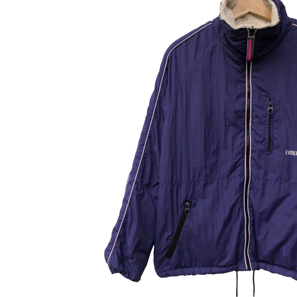 Bershka BERSHKA DEEP PILE REVISIBLE INSPIRED PATAGONIA RETRO X Size US M / EU 48-50 / 2 - 9 Thumbnail