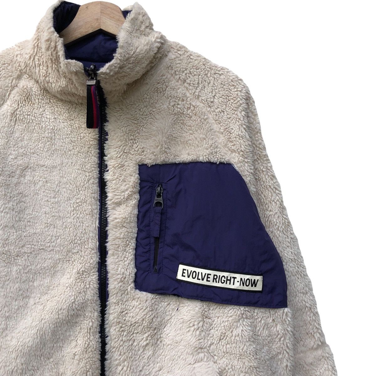 Bershka BERSHKA DEEP PILE REVISIBLE INSPIRED PATAGONIA RETRO X Size US M / EU 48-50 / 2 - 1 Thumbnail