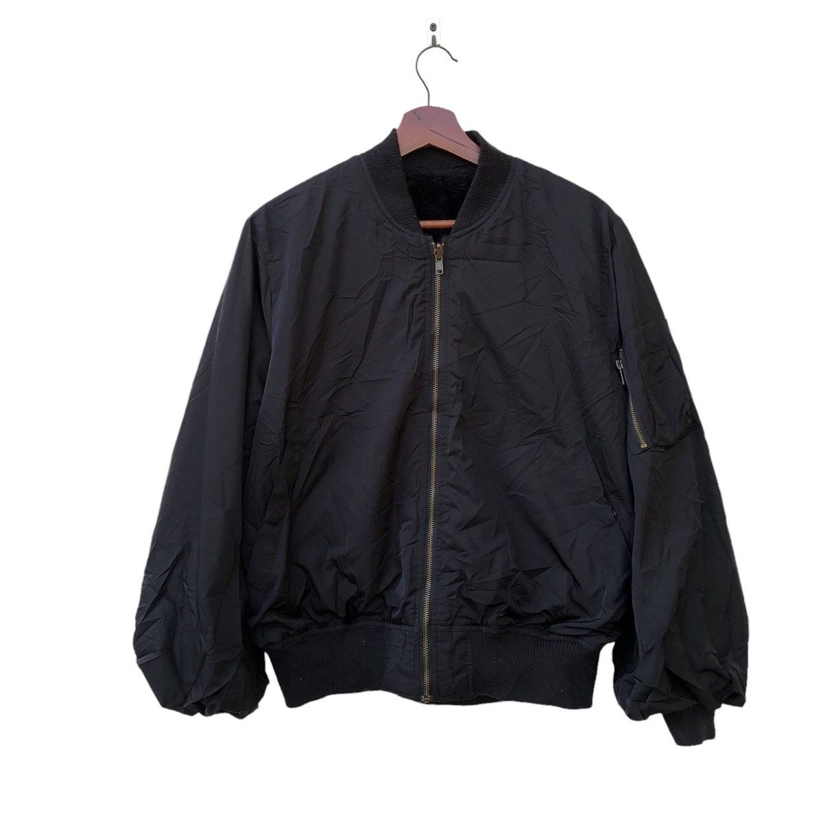 Japanese Brand JAPANESE BRAND IGNI REVERSIBLE FLEECE BOMBER JACKET Size US L / EU 52-54 / 3 - 2 Thumbnail