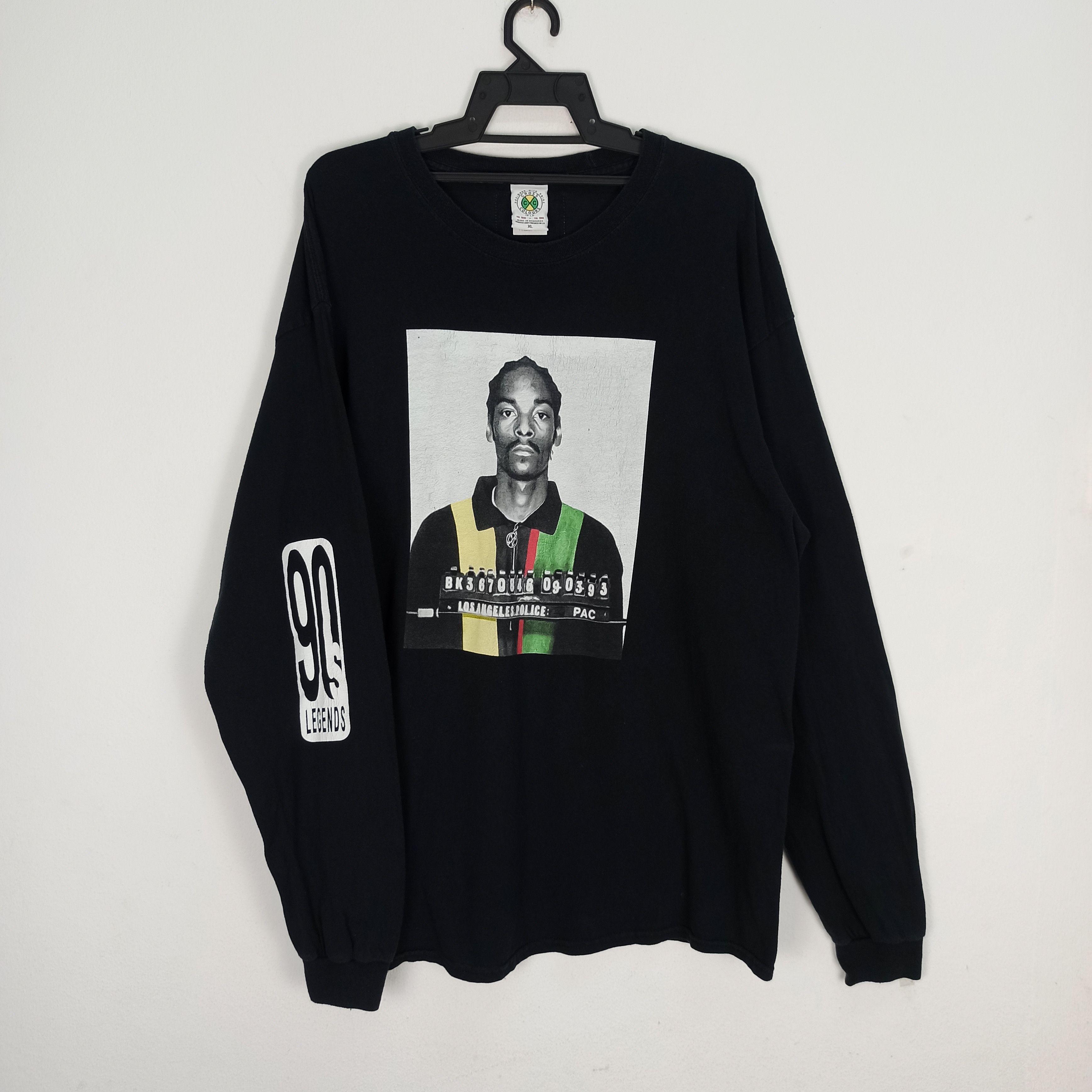 Cross Colours Vintage 00's Snoop Dogg X Cross Colours Long Sleeve Size US XL / EU 56 / 4 - 1 Thumbnail