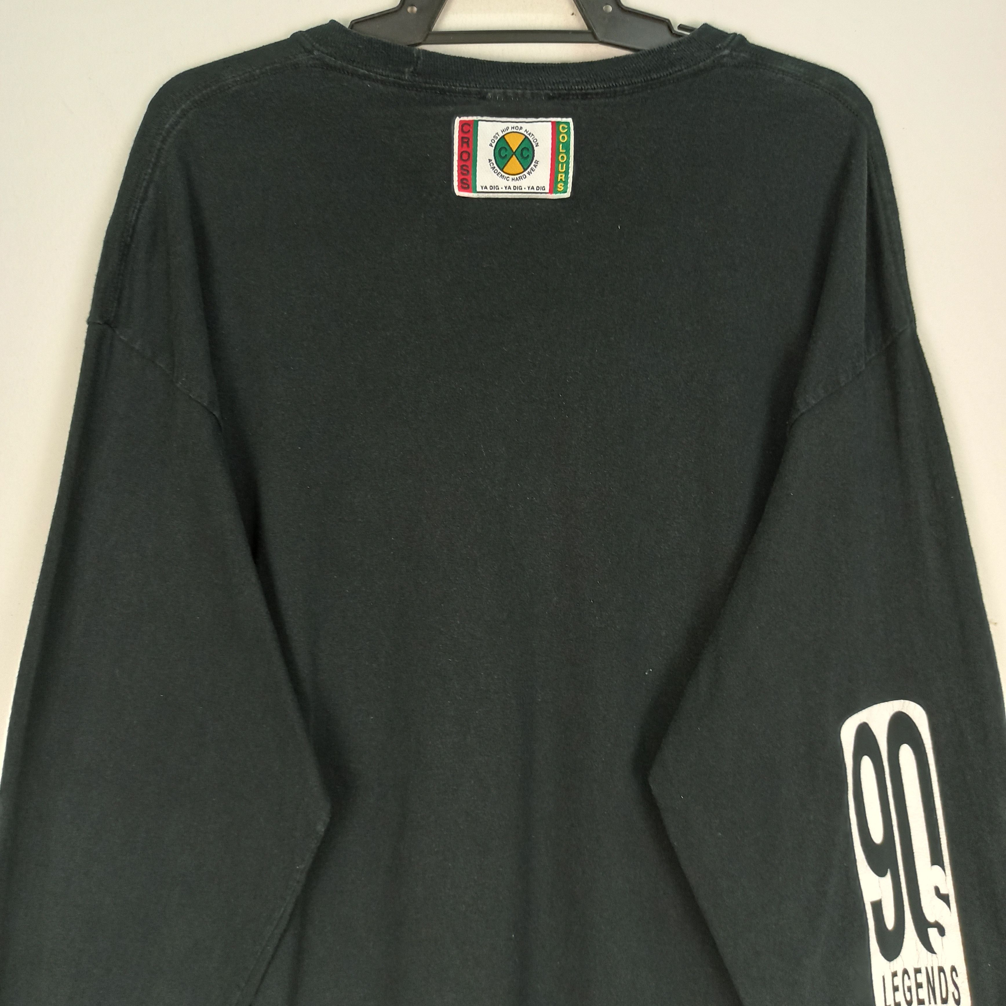 Cross Colours Vintage 00's Snoop Dogg X Cross Colours Long Sleeve Size US XL / EU 56 / 4 - 9 Thumbnail