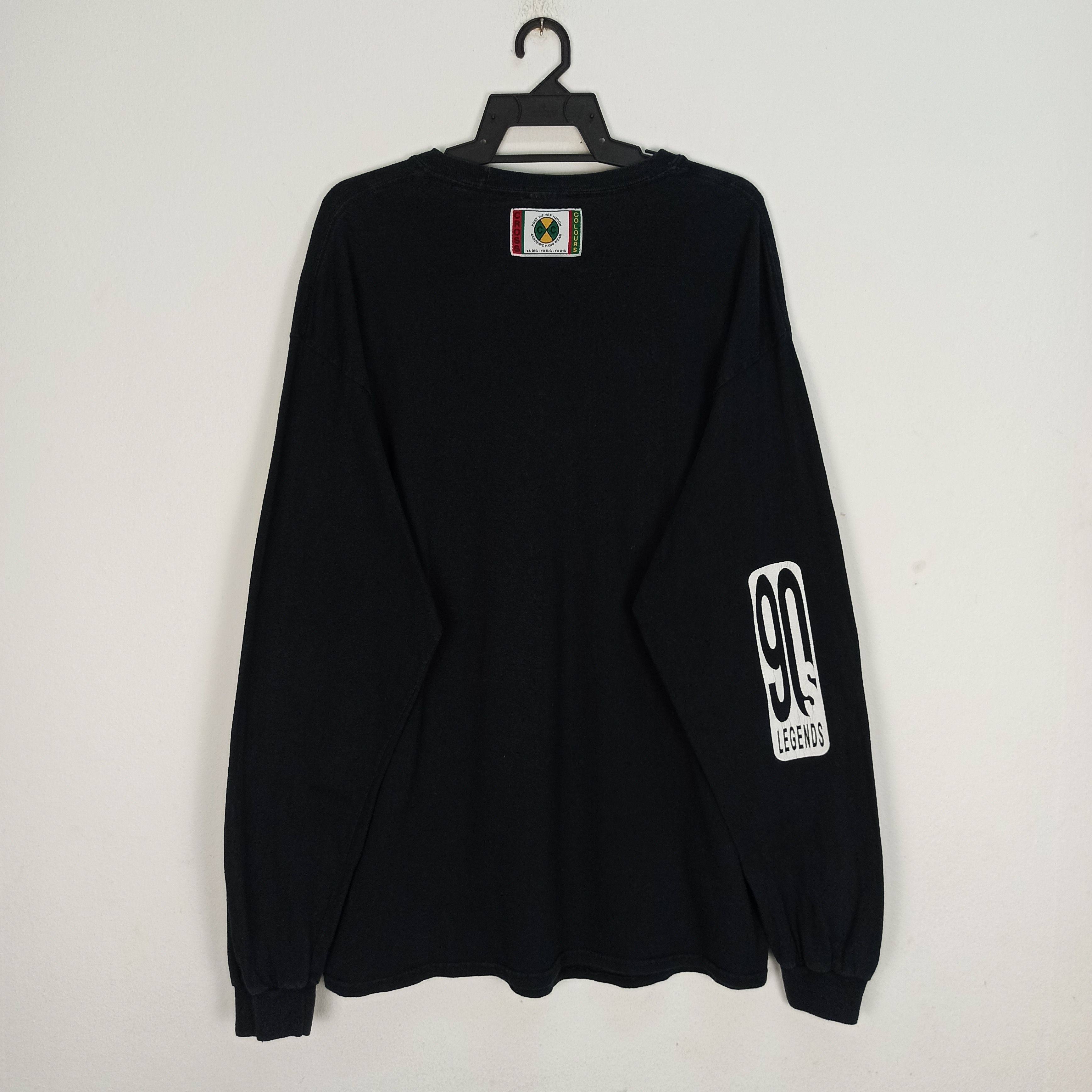 Cross Colours Vintage 00's Snoop Dogg X Cross Colours Long Sleeve Size US XL / EU 56 / 4 - 8 Thumbnail