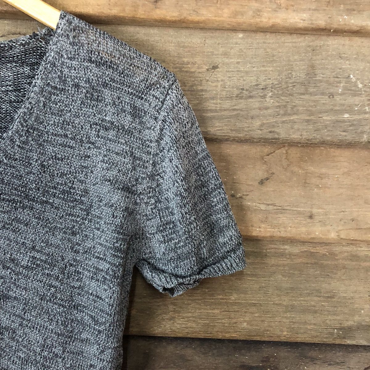 Homespun Knitwear Target crochet grey cardigan knitwear #7122 Size S / US 4 / IT 40 - 5 Thumbnail