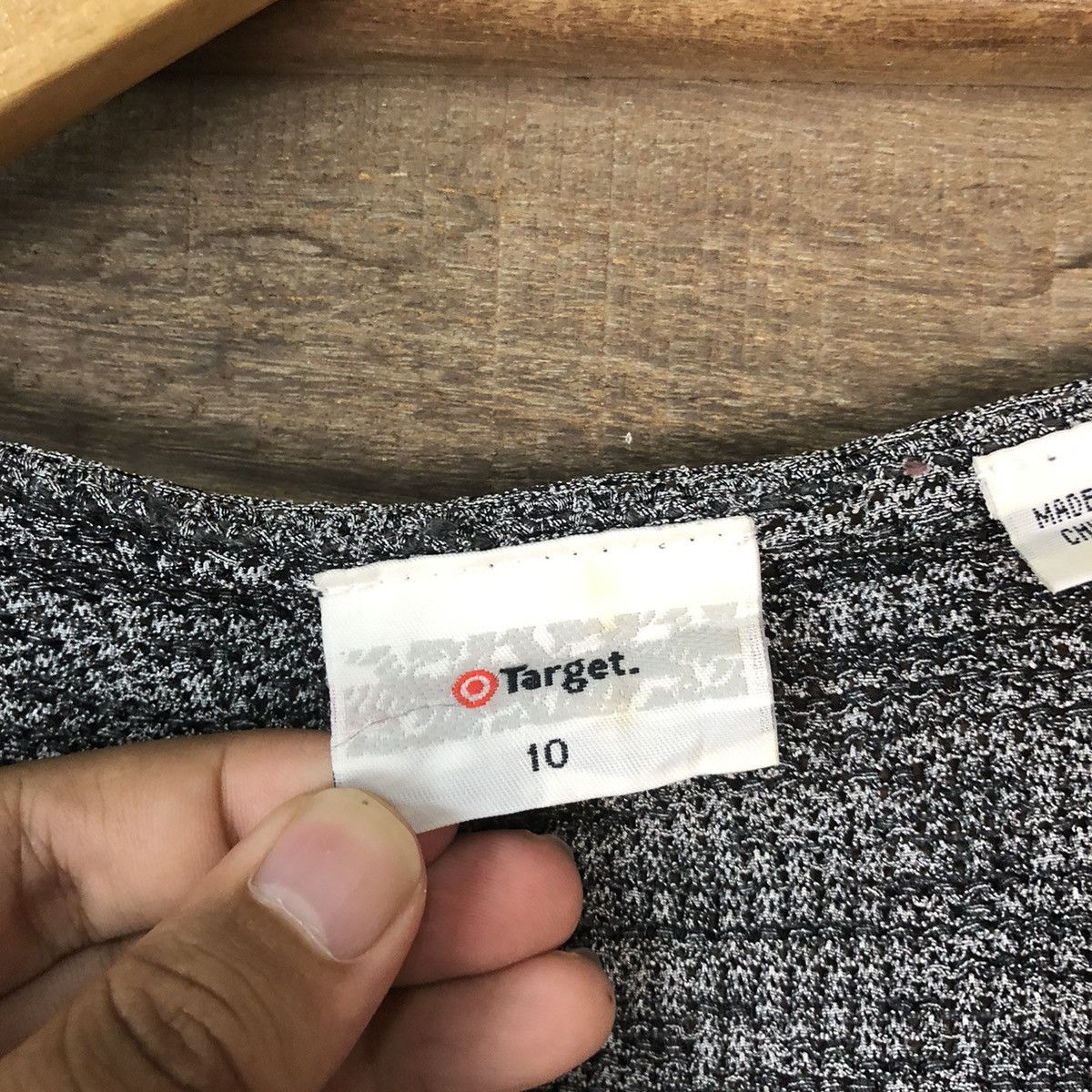 Homespun Knitwear Target crochet grey cardigan knitwear #7122 Size S / US 4 / IT 40 - 9 Thumbnail