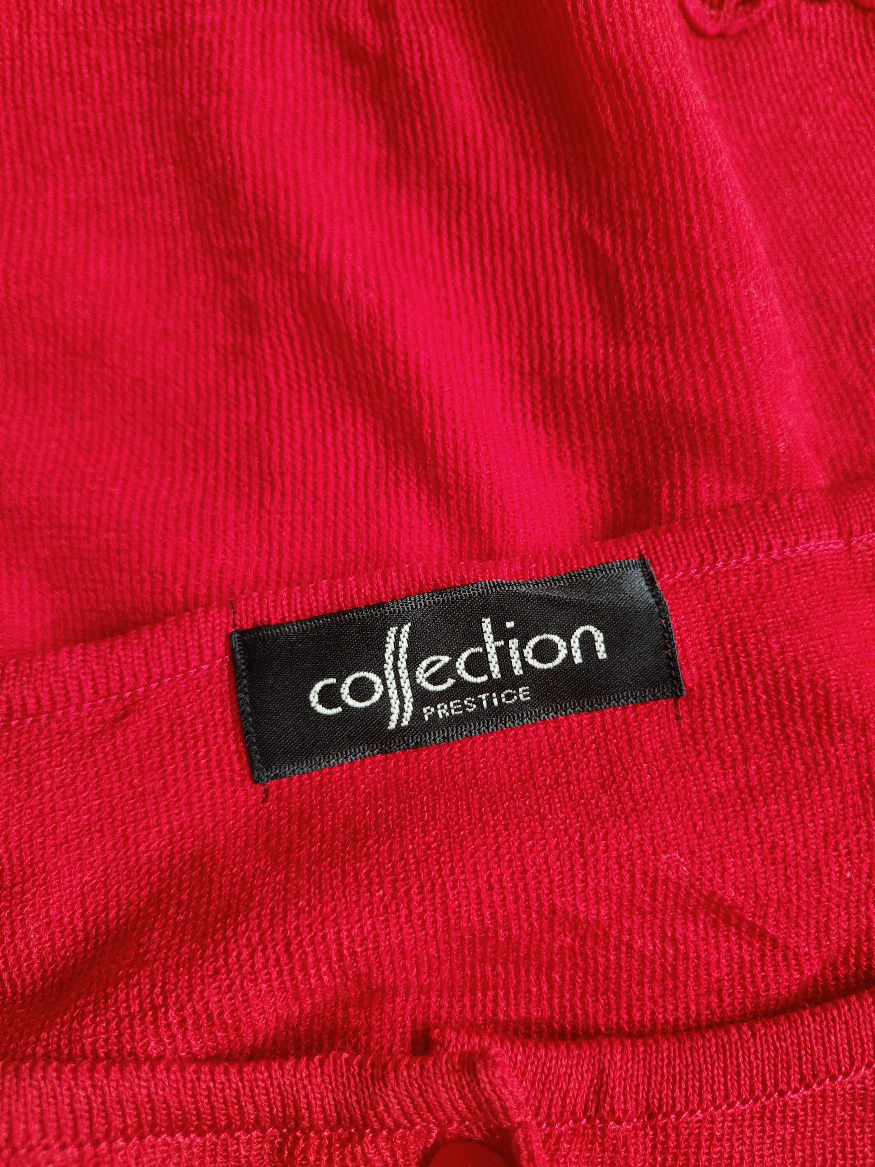 Japanese Brand Collection Prestige Red Cardigan #S858 Size XS / US 0-2 / IT 36-38 - 11 Thumbnail