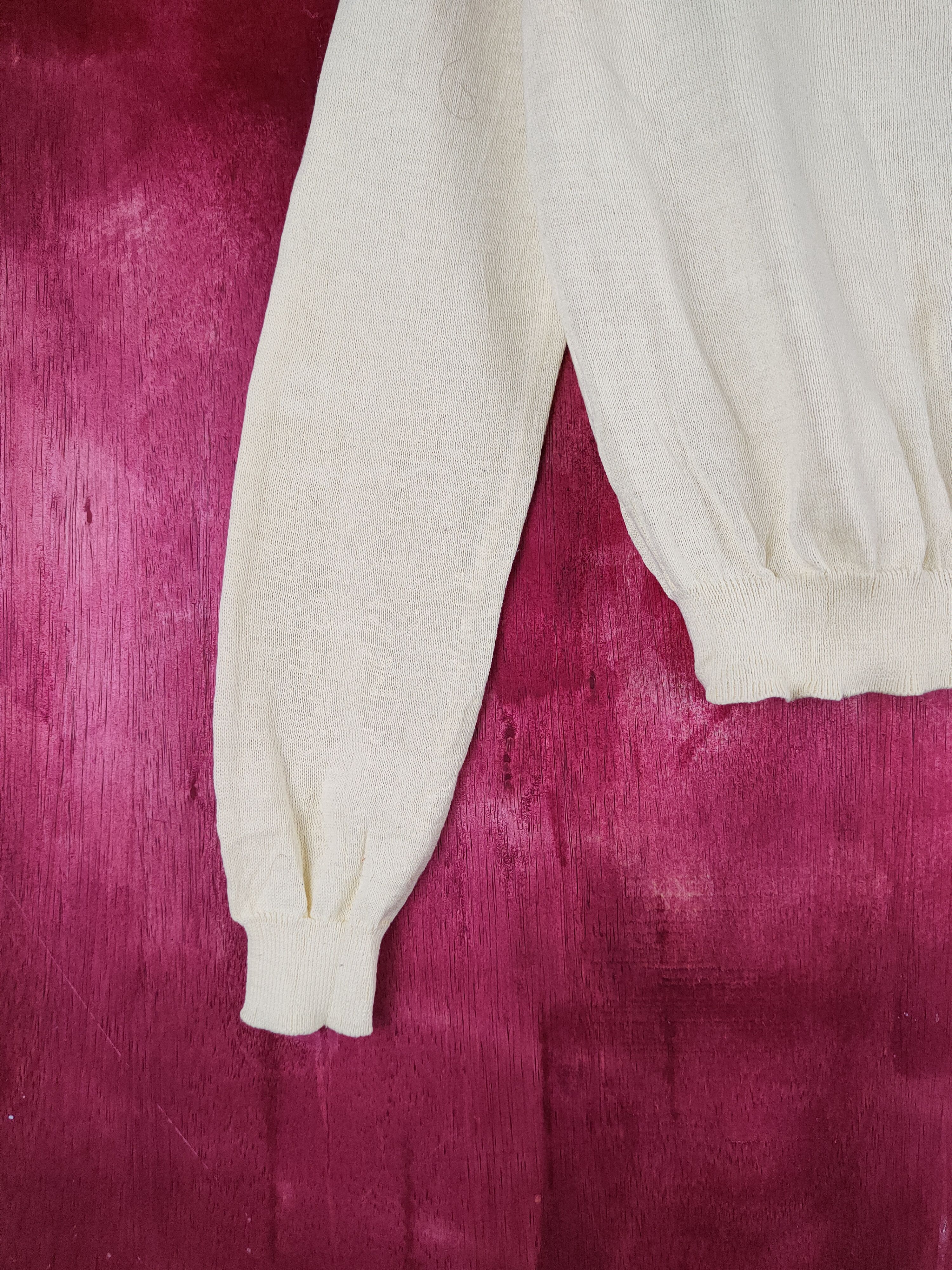 Japanese Brand Venc Exchange Yellow Crop Tops Cardigan #S855 Size S / US 4 / IT 40 - 4 Thumbnail