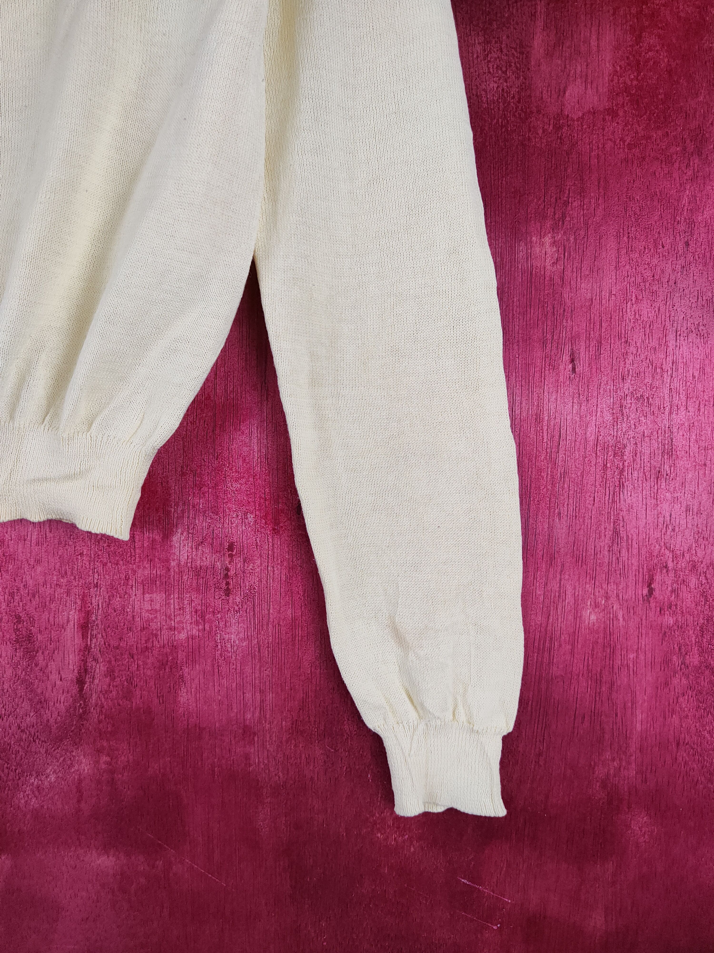 Japanese Brand Venc Exchange Yellow Crop Tops Cardigan #S855 Size S / US 4 / IT 40 - 6 Thumbnail