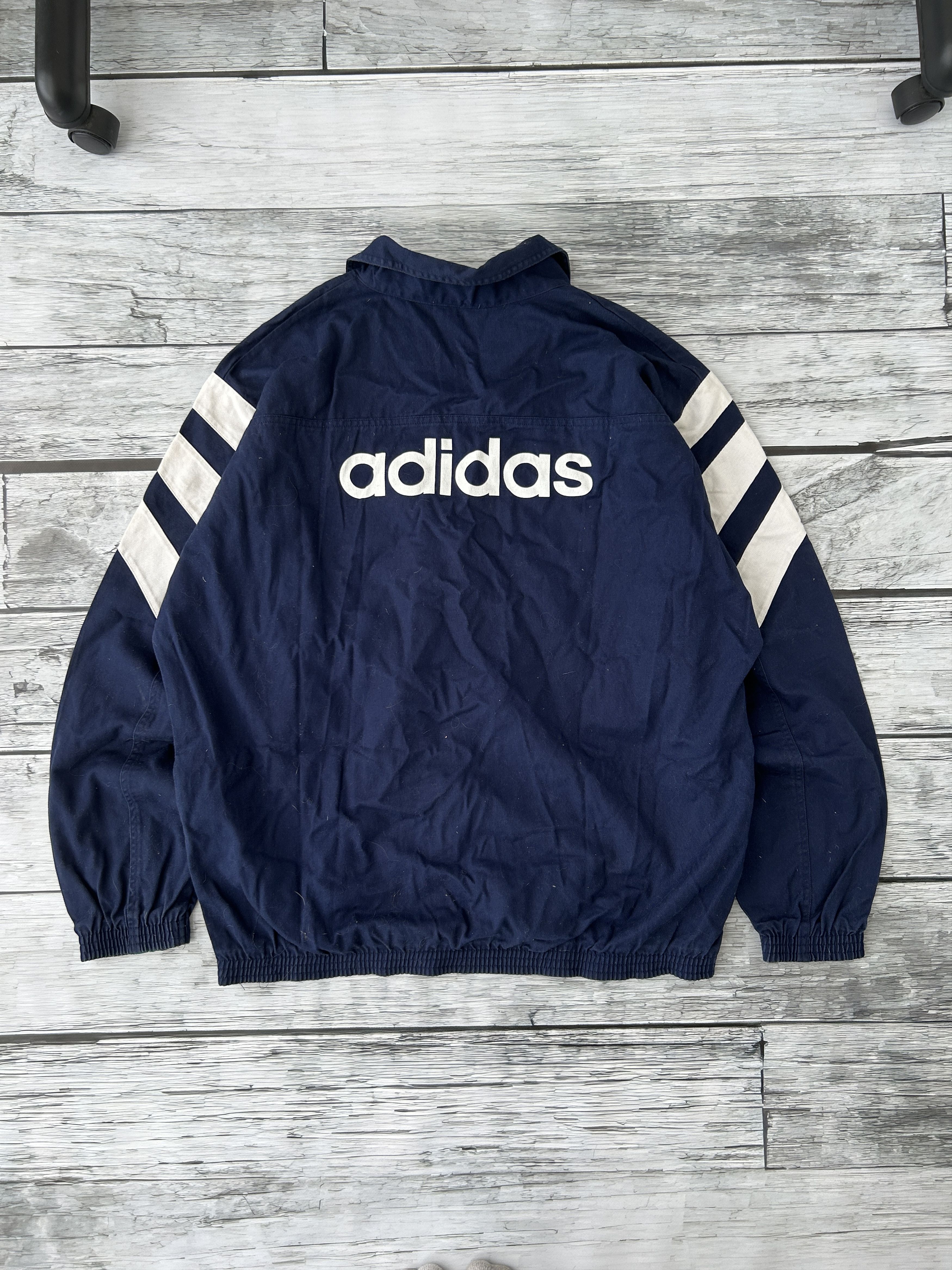 Adidas Vintage Adidas Big Logo Hooodie 90s Y2K Streetwear Size US L / EU 52-54 / 3 - 6 Thumbnail