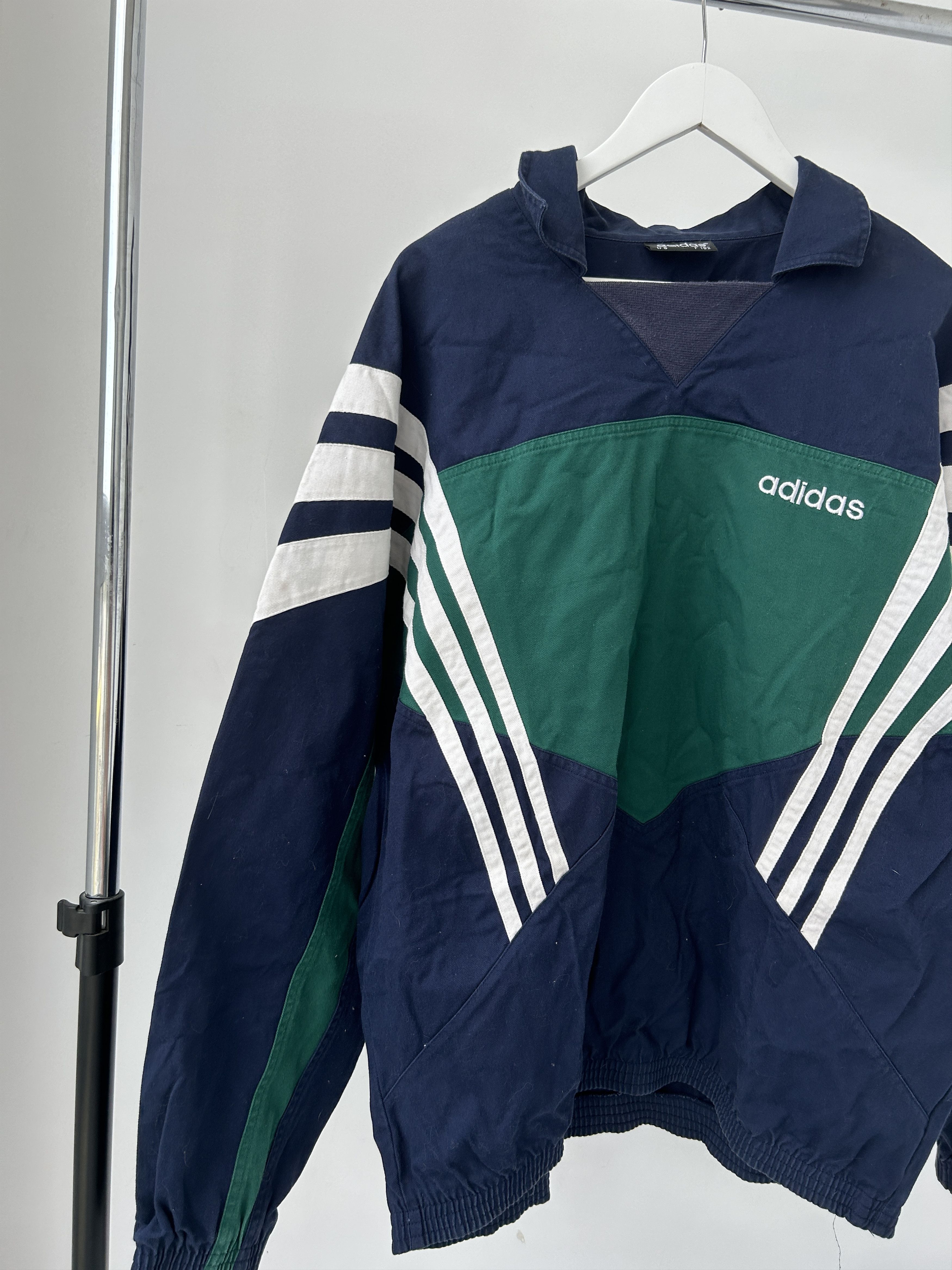 Adidas Vintage Adidas Big Logo Hooodie 90s Y2K Streetwear Size US L / EU 52-54 / 3 - 3 Thumbnail