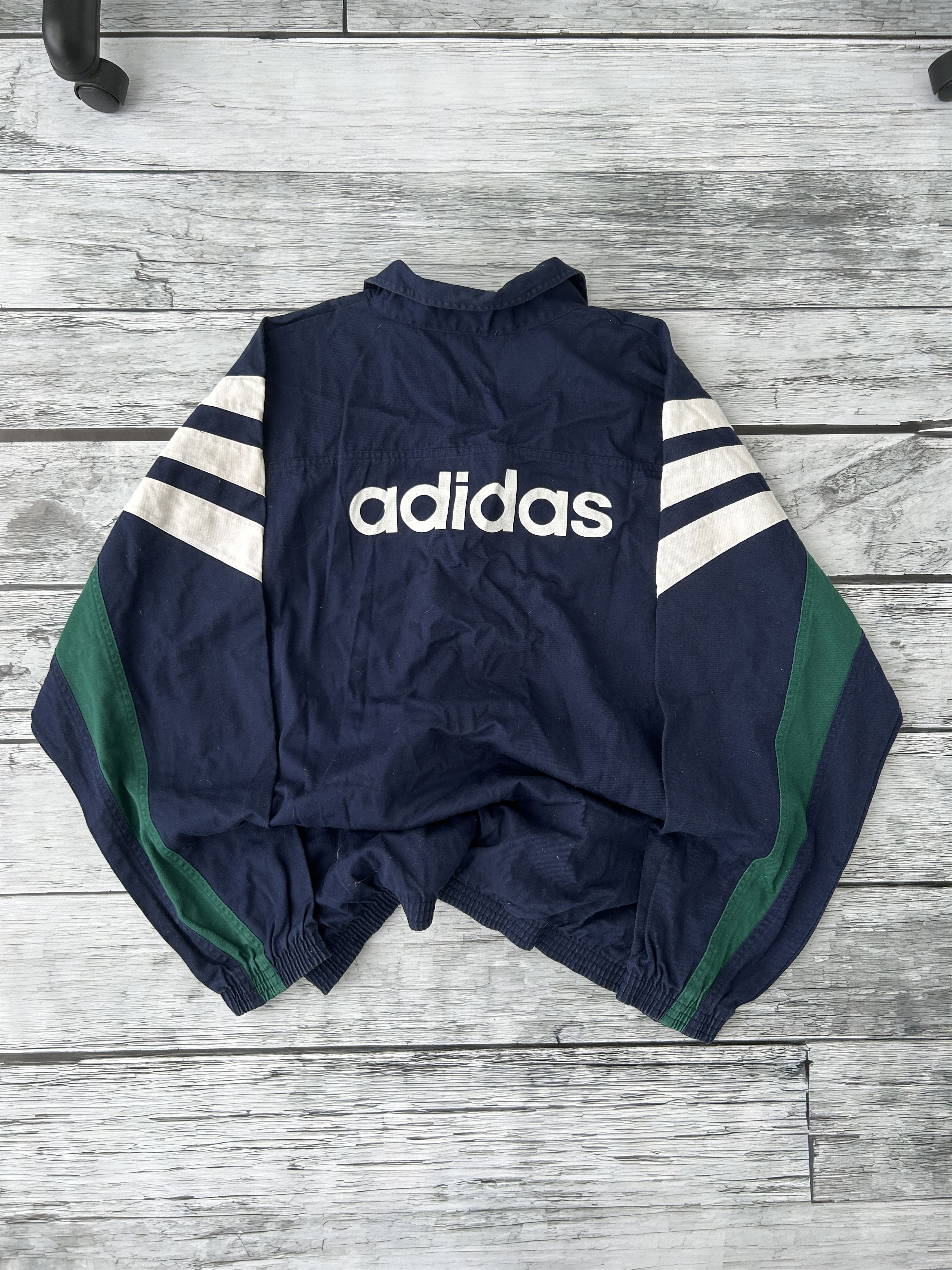 Adidas Vintage Adidas Big Logo Hooodie 90s Y2K Streetwear Size US L / EU 52-54 / 3 - 5 Thumbnail