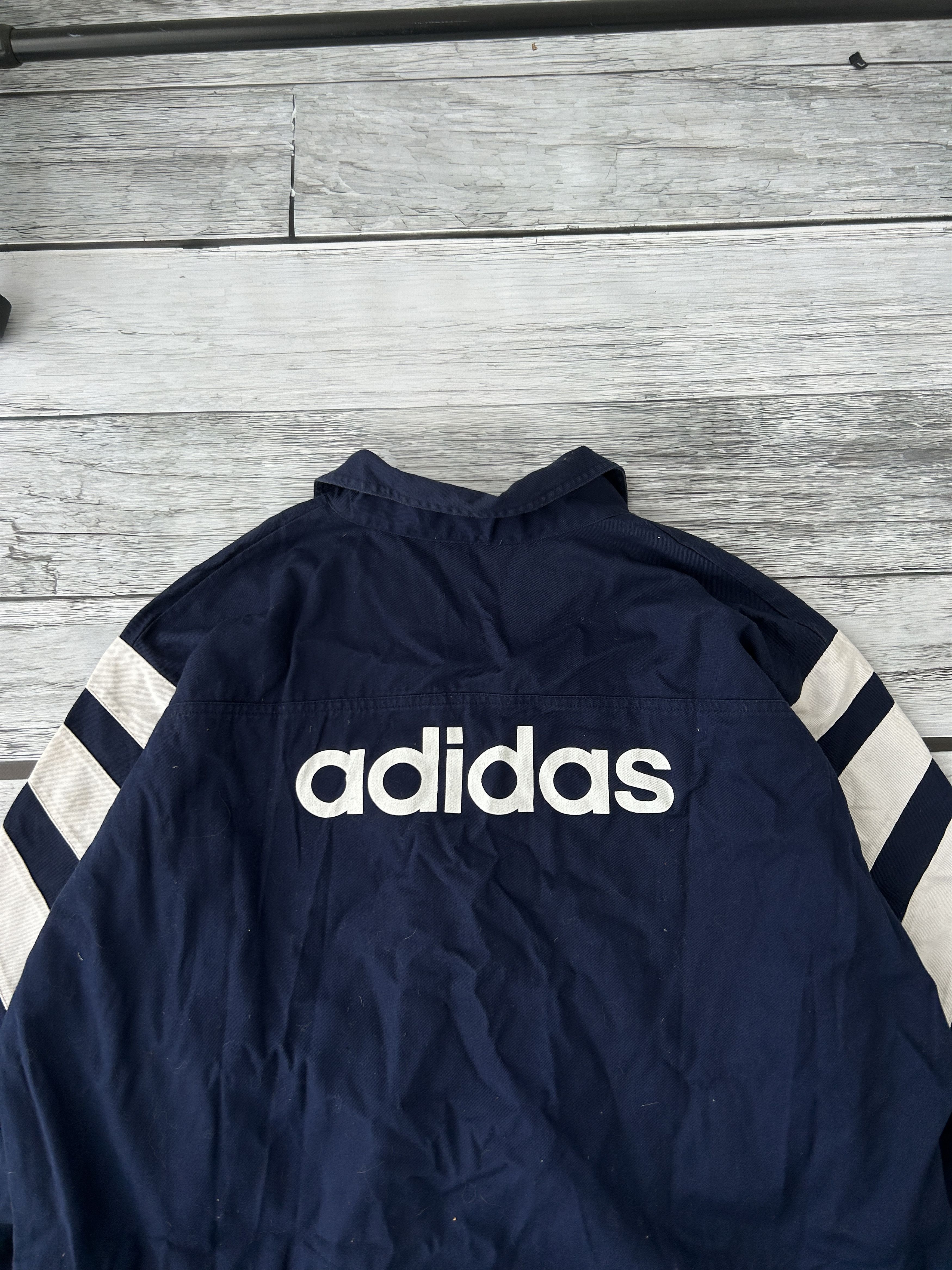 Adidas Vintage Adidas Big Logo Hooodie 90s Y2K Streetwear Size US L / EU 52-54 / 3 - 7 Thumbnail