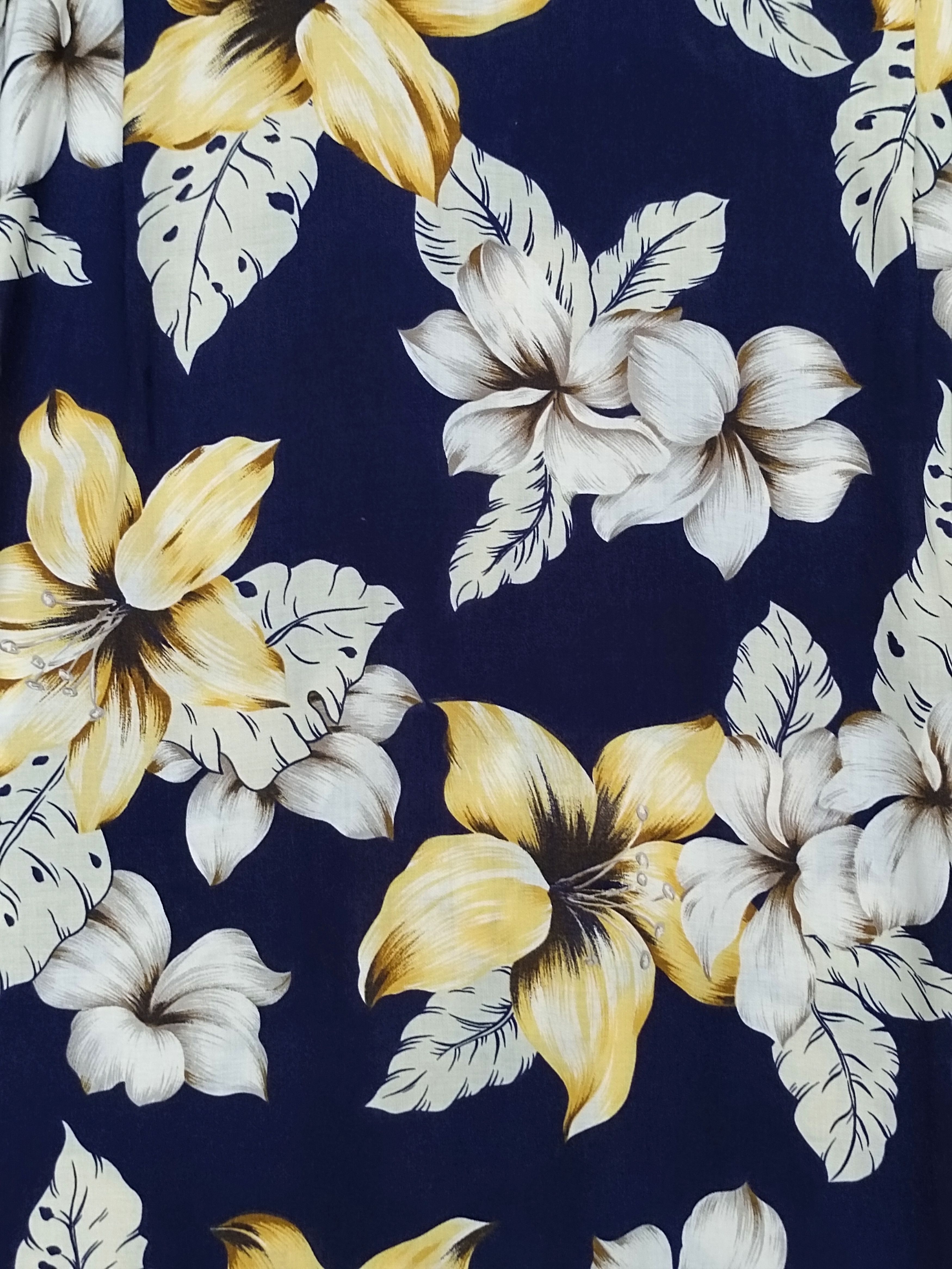 Nautica Vintage 90s Nautica leaf Motive Rayon Oversize Hawaiian Size US XL / EU 56 / 4 - 9 Thumbnail