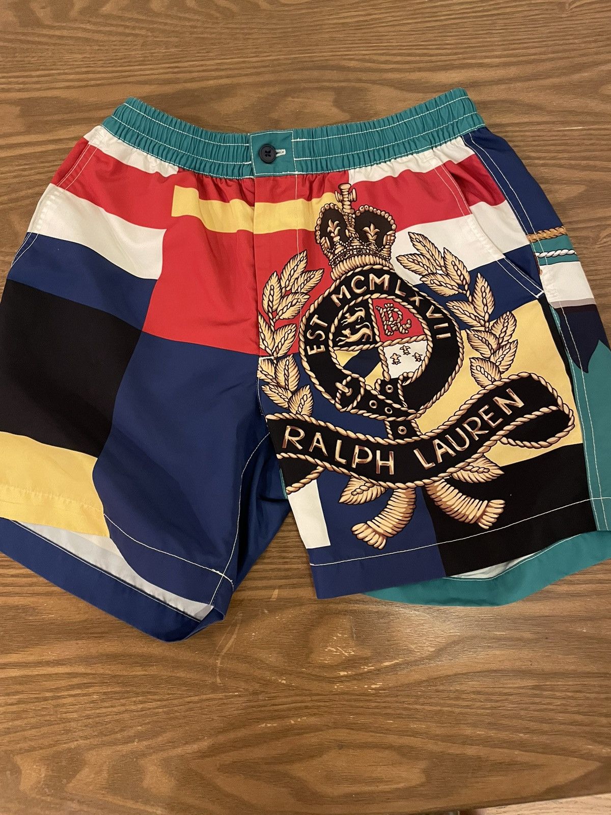 Polo crest shorts store