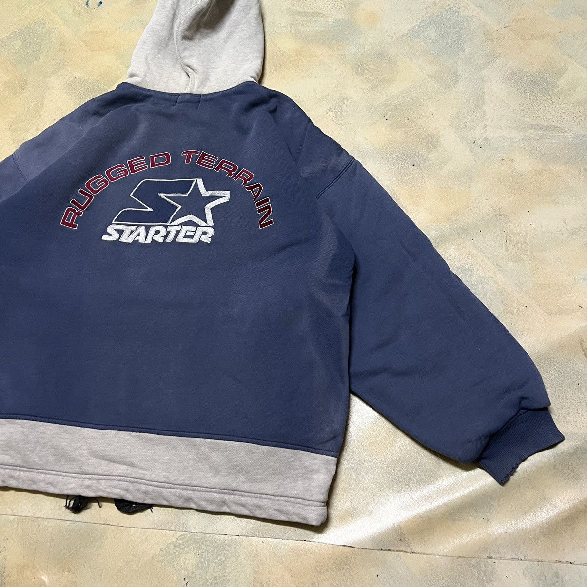 Starter Starter big logo hoody NHL NBA MLB Distressed Size US M / EU 48-50 / 2 - 18 Thumbnail